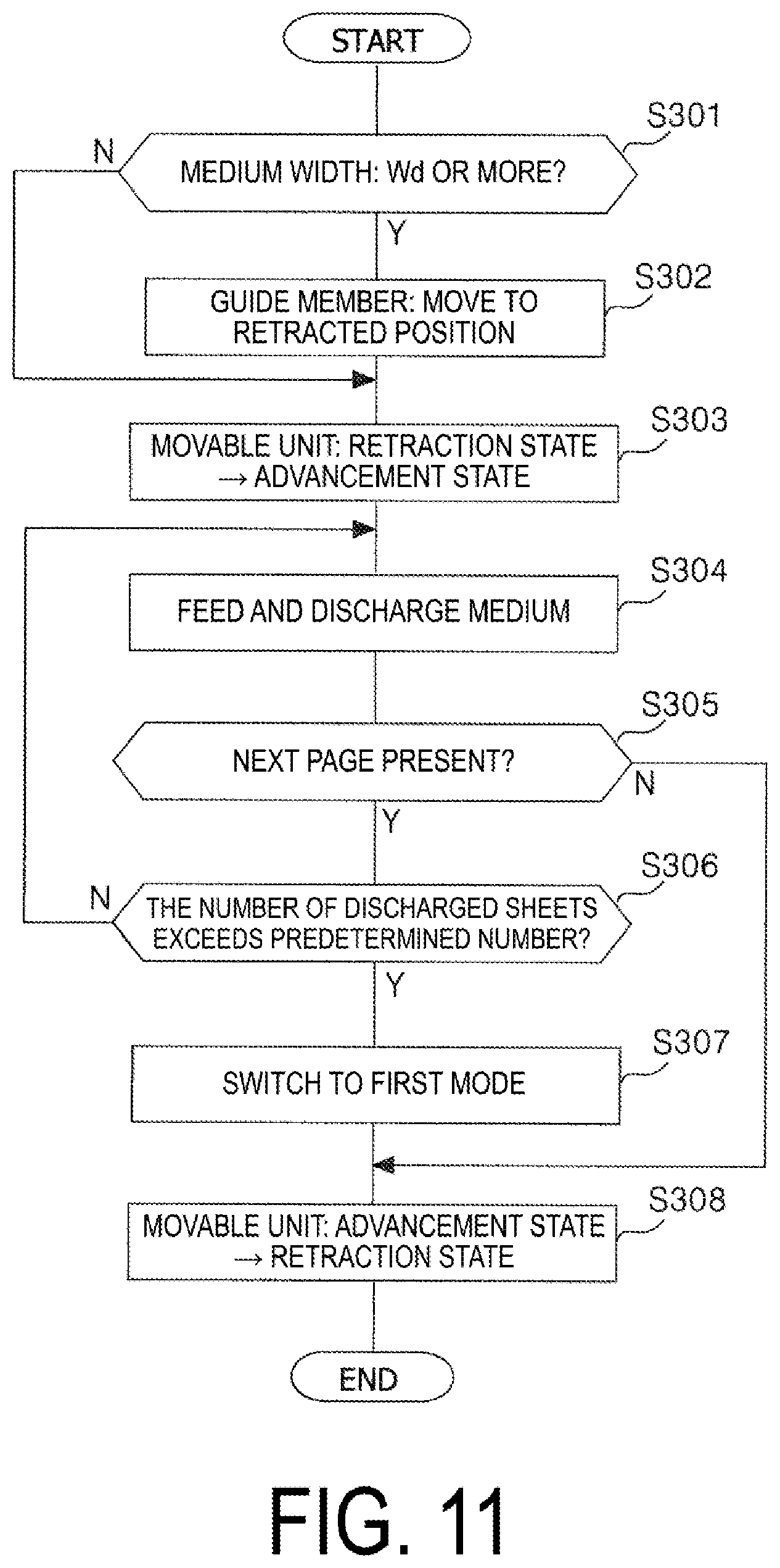 Patent US12508826 Figure 11 – Medium processing apparatus, recording system, method of controlling medium processing apparatus