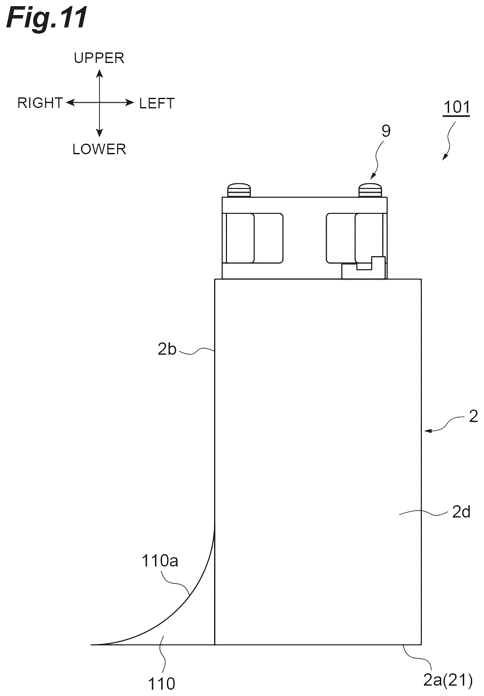 Patent US12508827 Figure 11 – Active energy irradiation device and inkjet printer