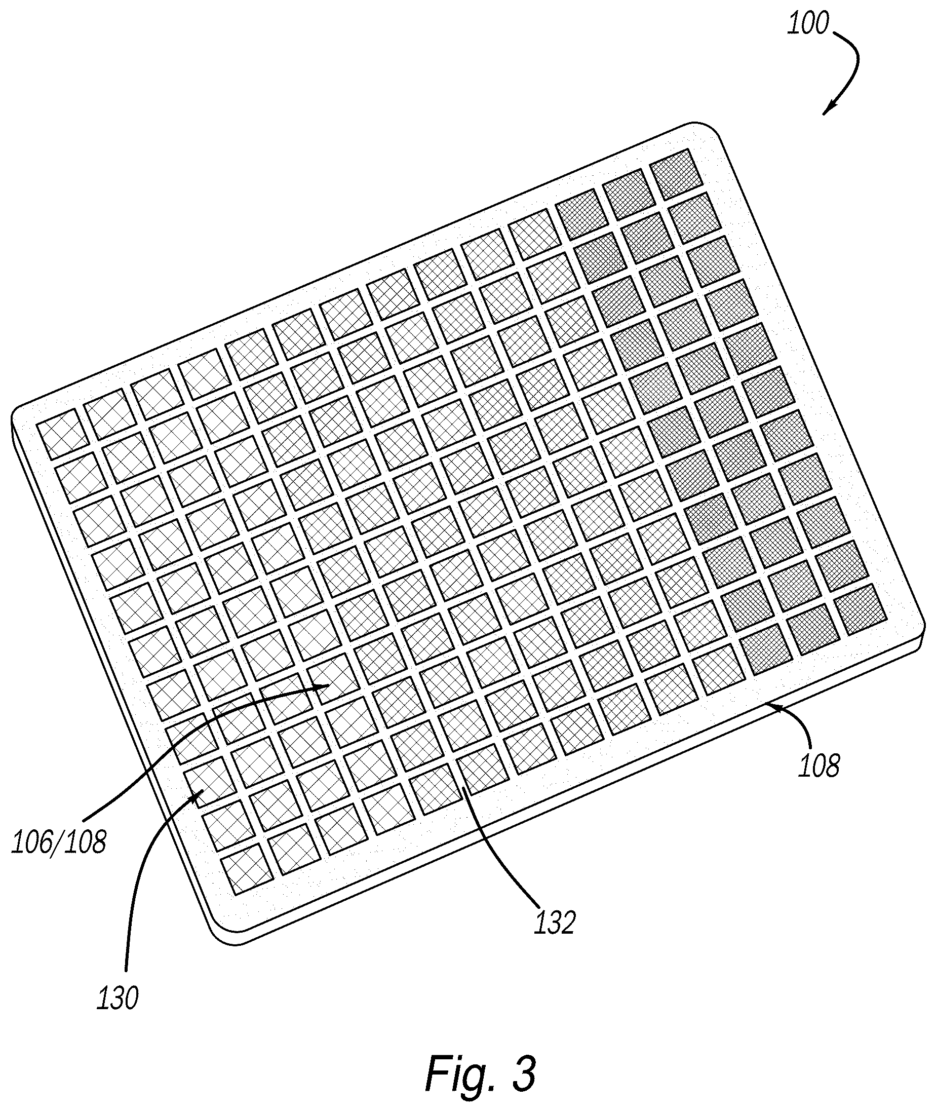 Patent US12508834 Figure 3 – Multi-colored decorative component and method