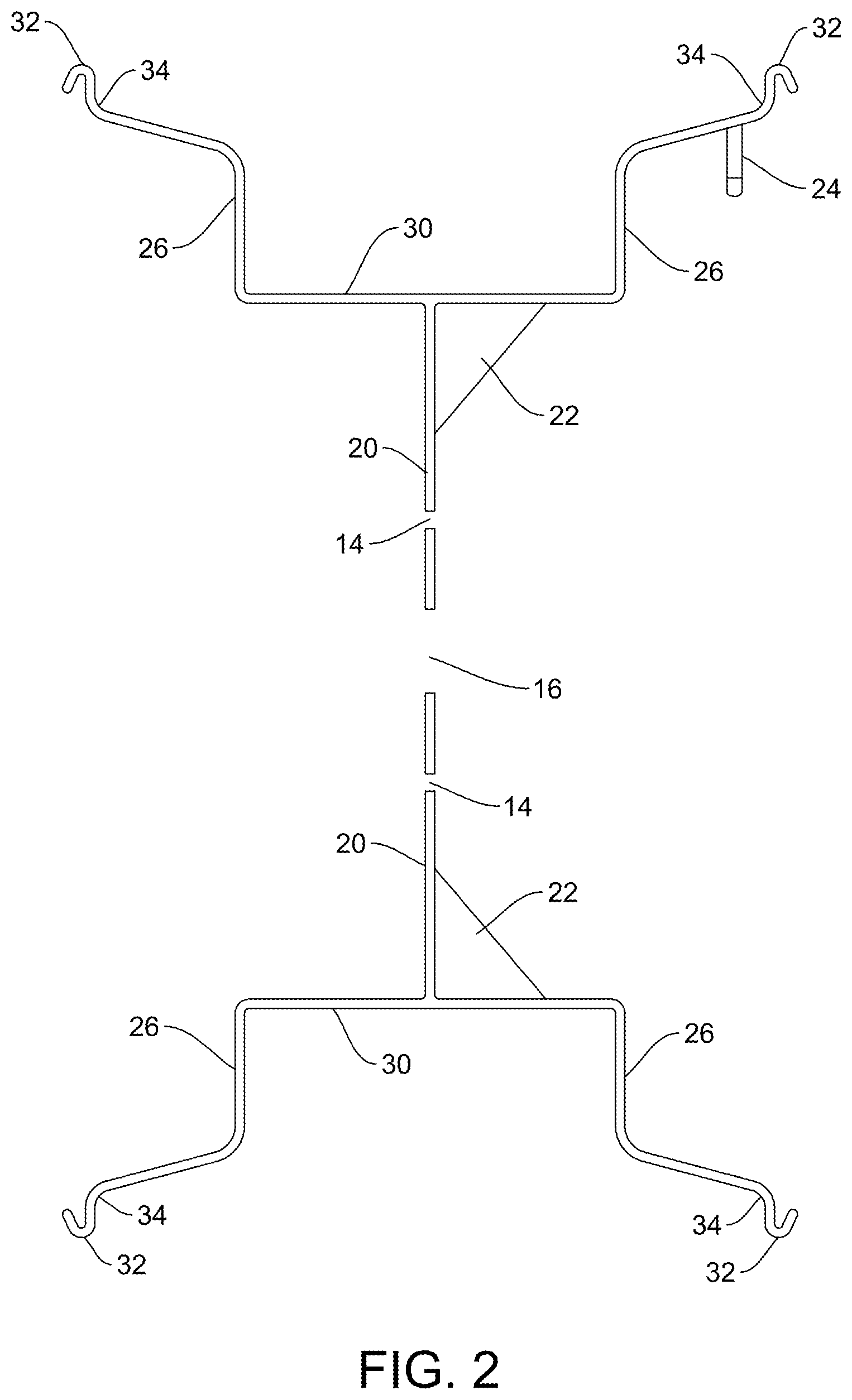 Patent US12508835 Figure 2 – Agricultural wheel