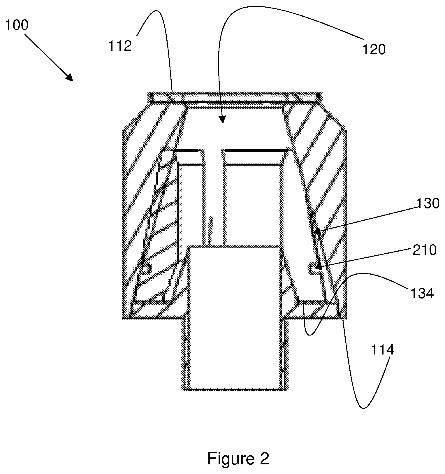 Patent US12508836 Figure 2 – Retention device and a method of use thereof