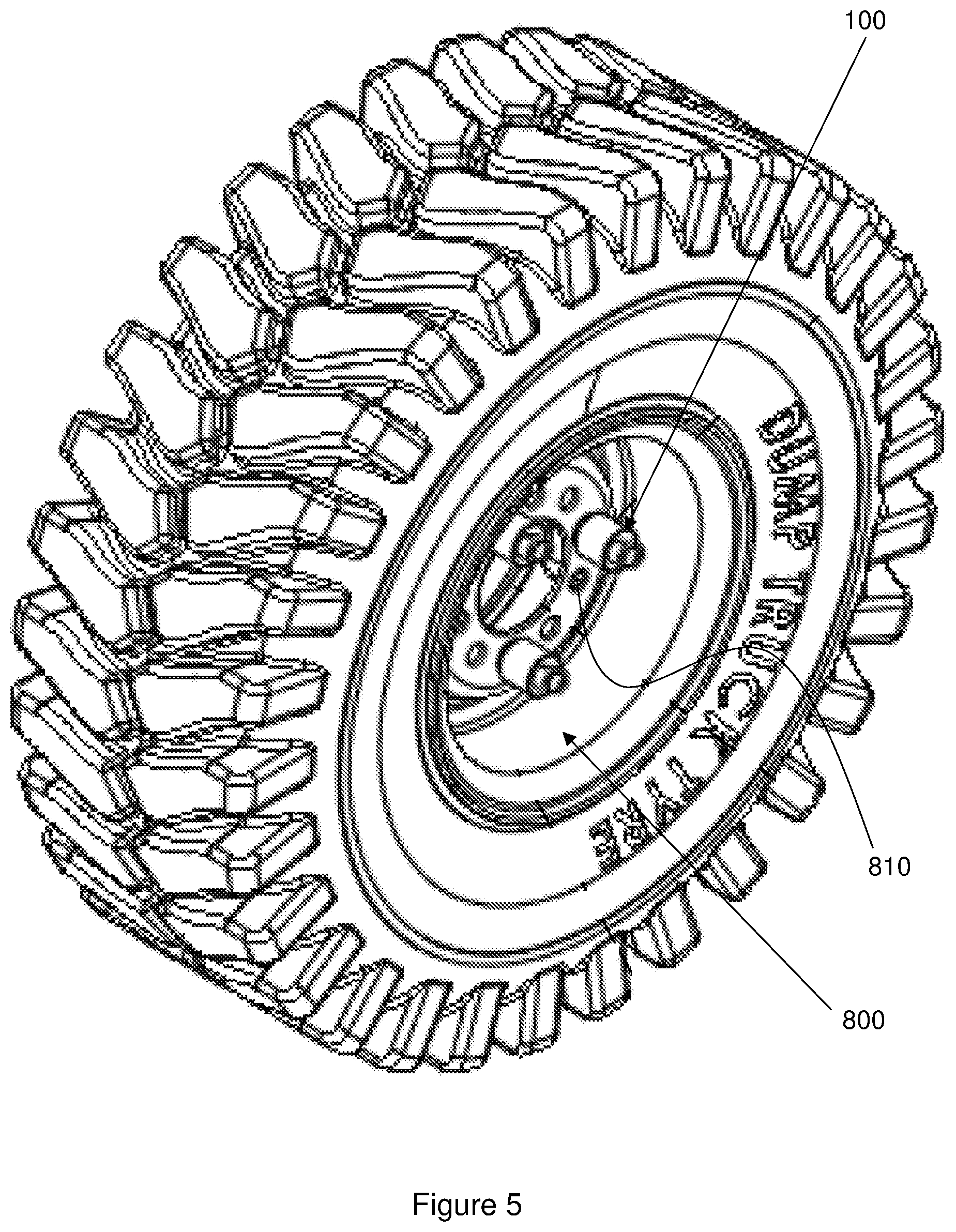 Patent US12508836 Figure 5 – Retention device and a method of use thereof