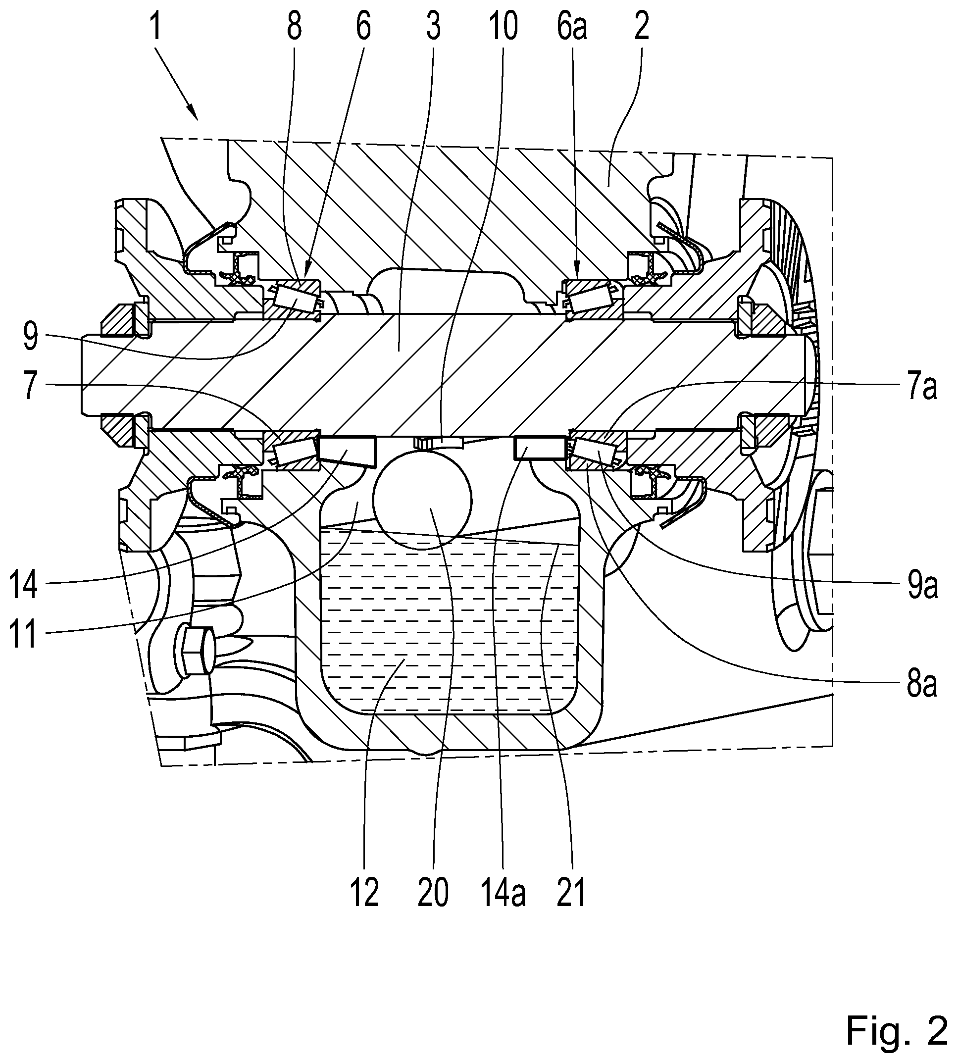 Patent US12508839 Figure 2 – Drive module for a motor vehicle