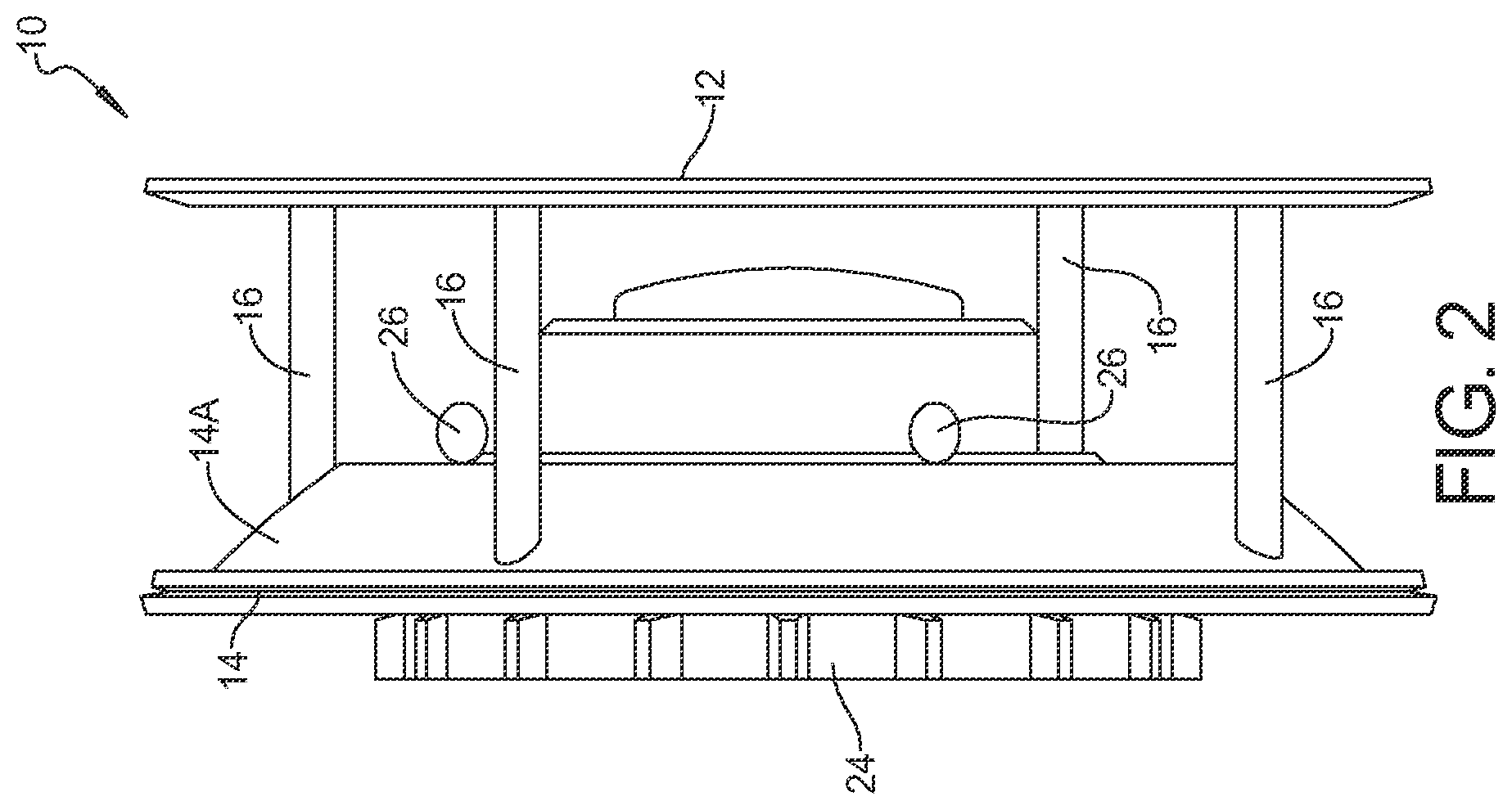 Patent US12508841 Figure 2 – Non-pneumatic wheel