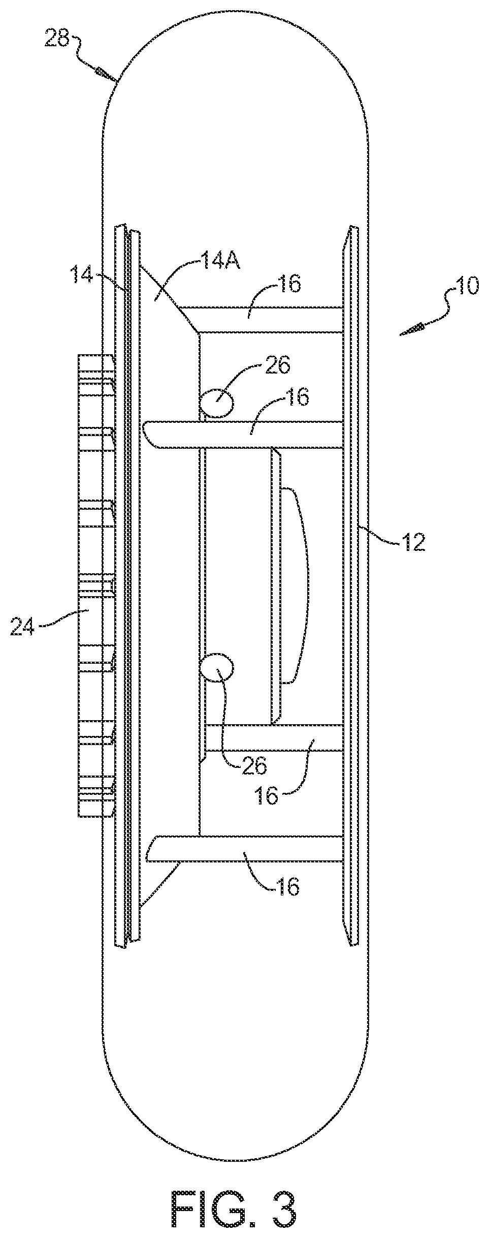 Patent US12508841 Figure 3 – Non-pneumatic wheel