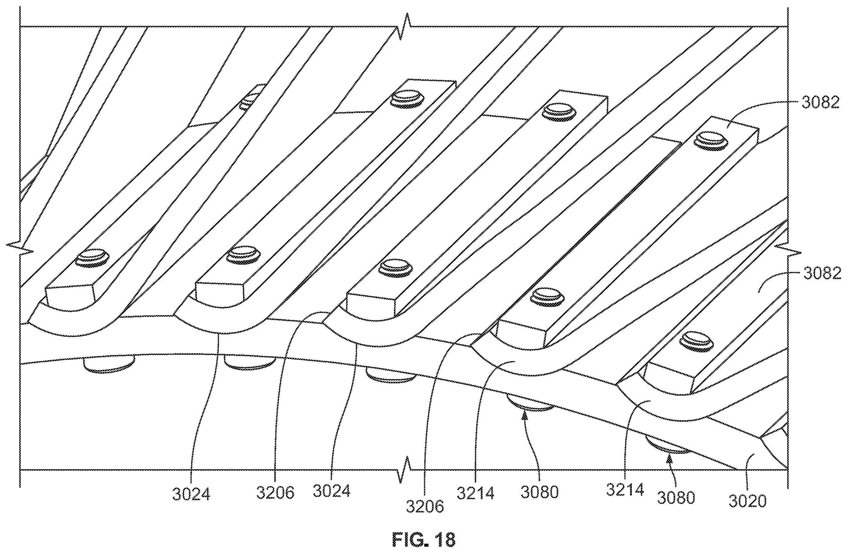 Patent US12508842 Figure 19 – Mounting arrangement of self-supporting spoke structure for non-pneumatic tire