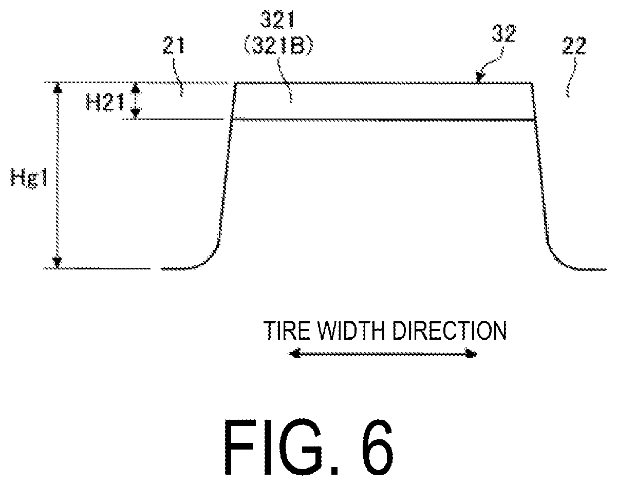 Patent US12508846 Figure 6 – Tire
