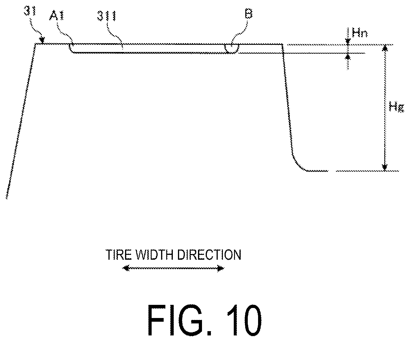 Patent US12508846 Figure 10 – Tire