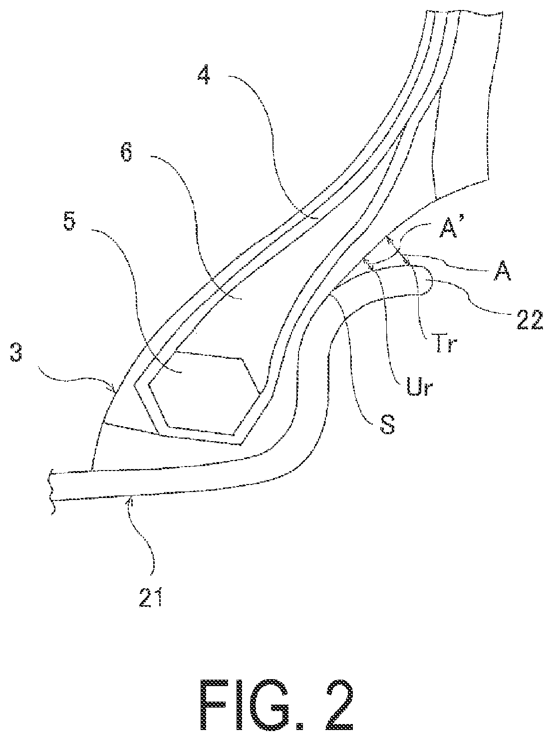 Patent US12508849 Figure 2 – Tire