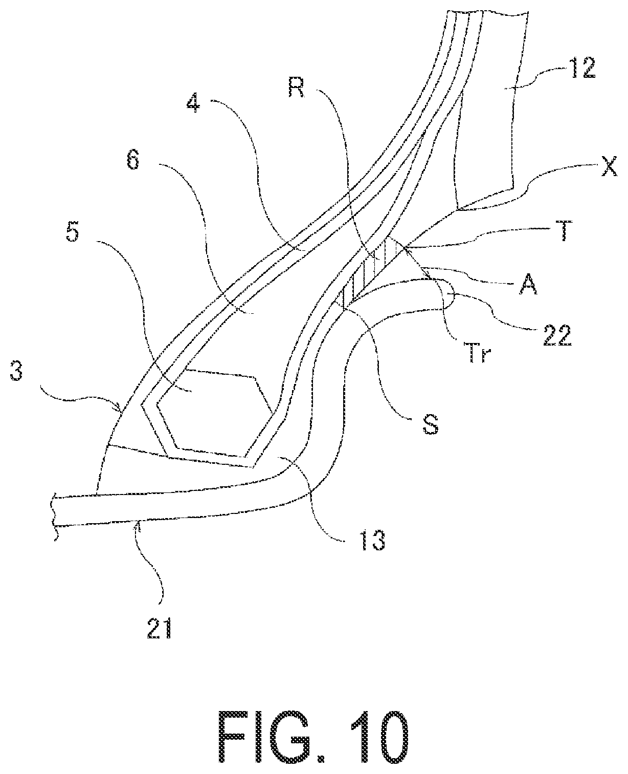 Patent US12508849 Figure 10 – Tire