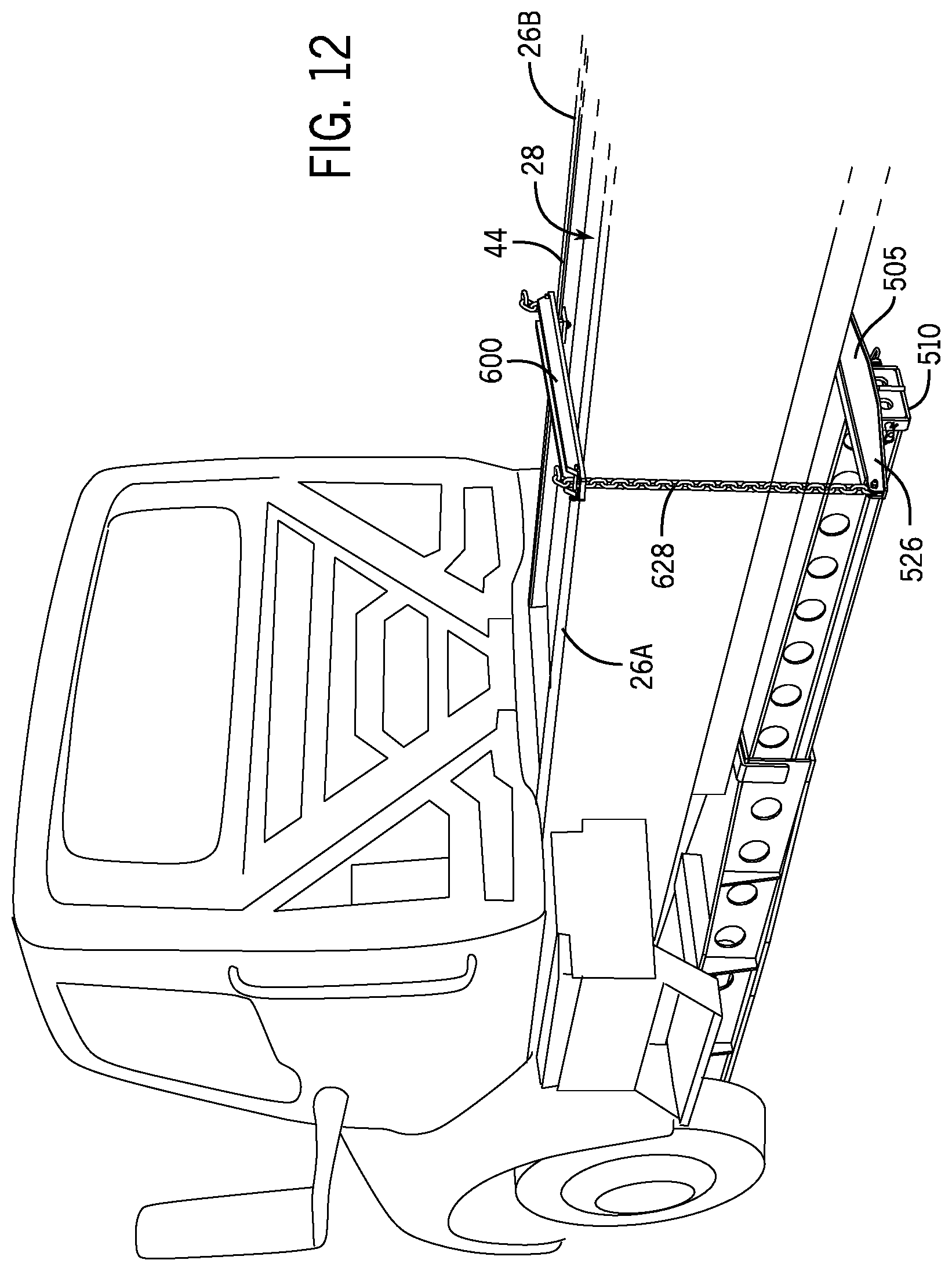 Patent US12508854 Figure 7 – Truck towing system