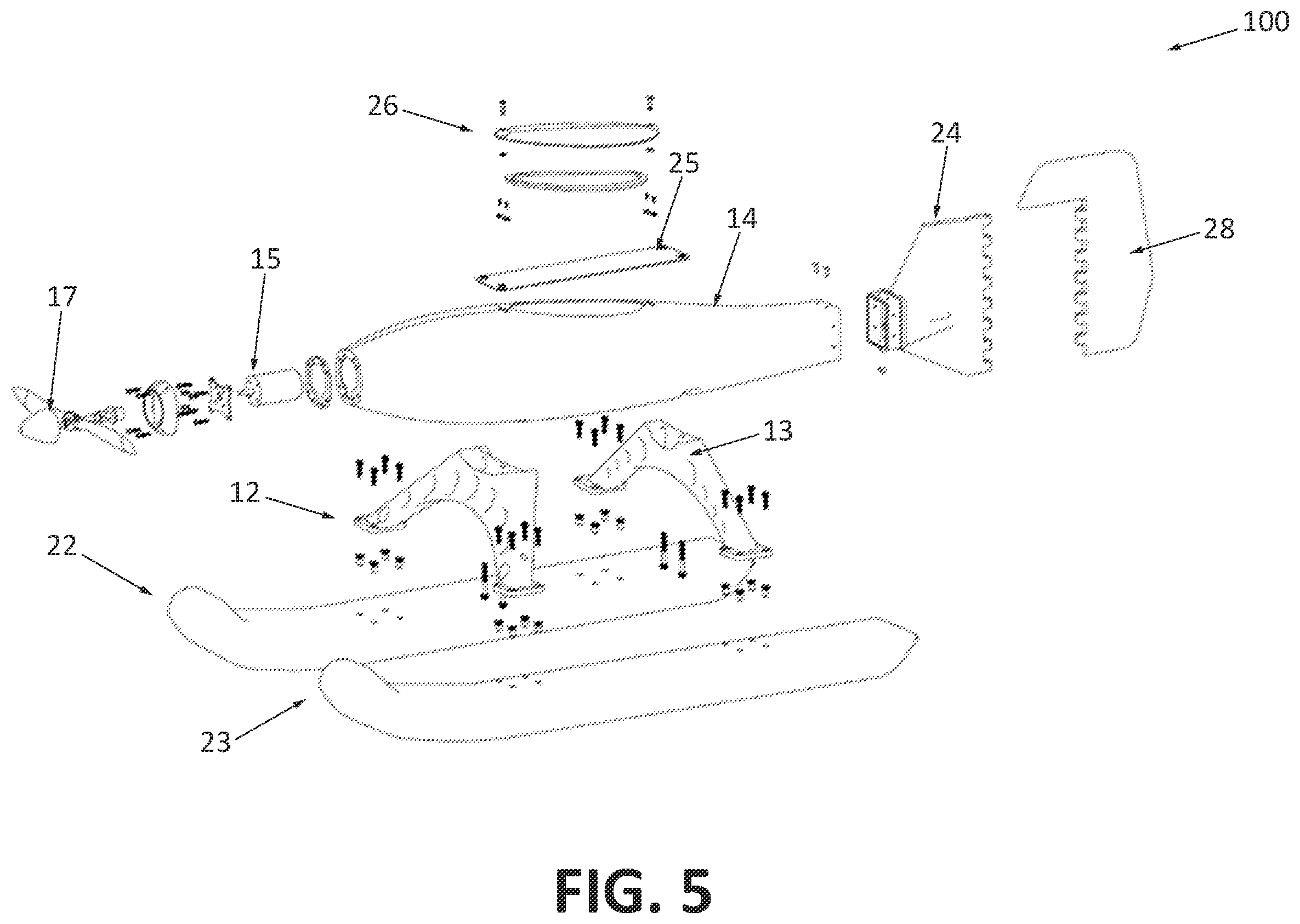 Patent US12508858 Figure 3 – Lightweight land and water vehicle