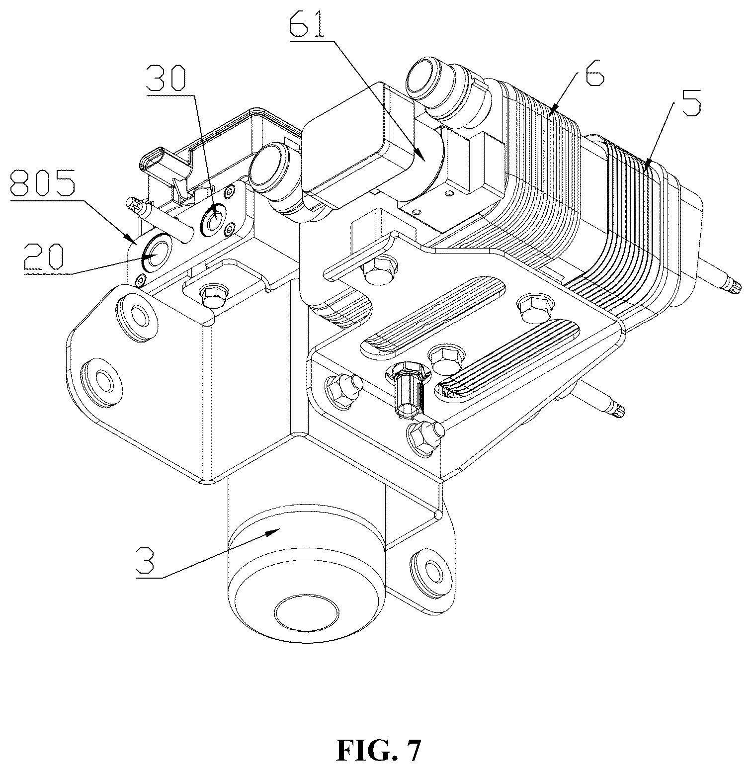 Patent US12508866 Figure 7 – Thermal management component