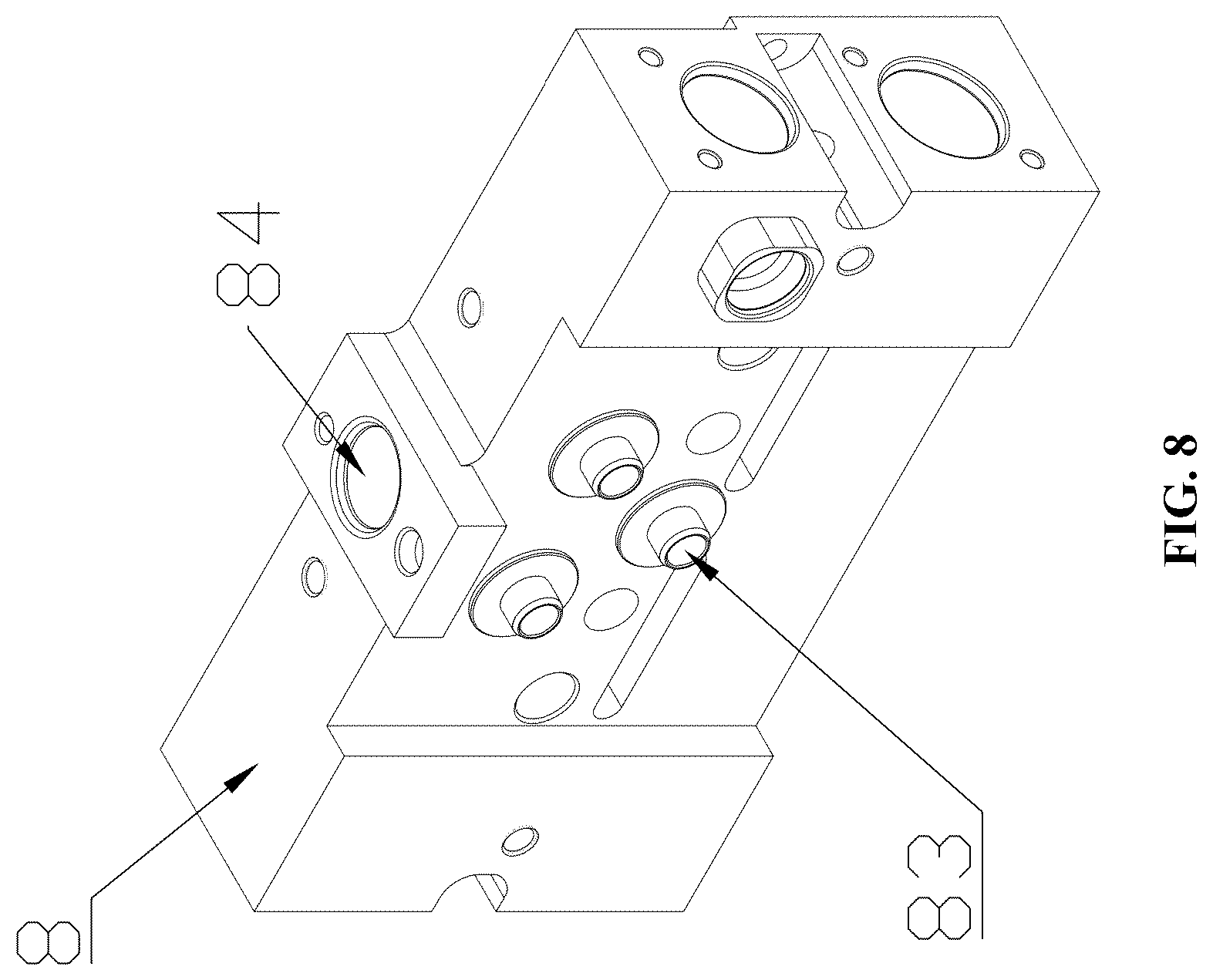 Patent US12508866 Figure 8 – Thermal management component