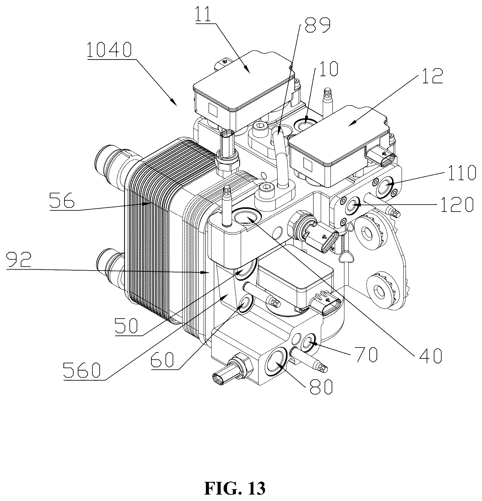 Patent US12508866 Figure 13 – Thermal management component