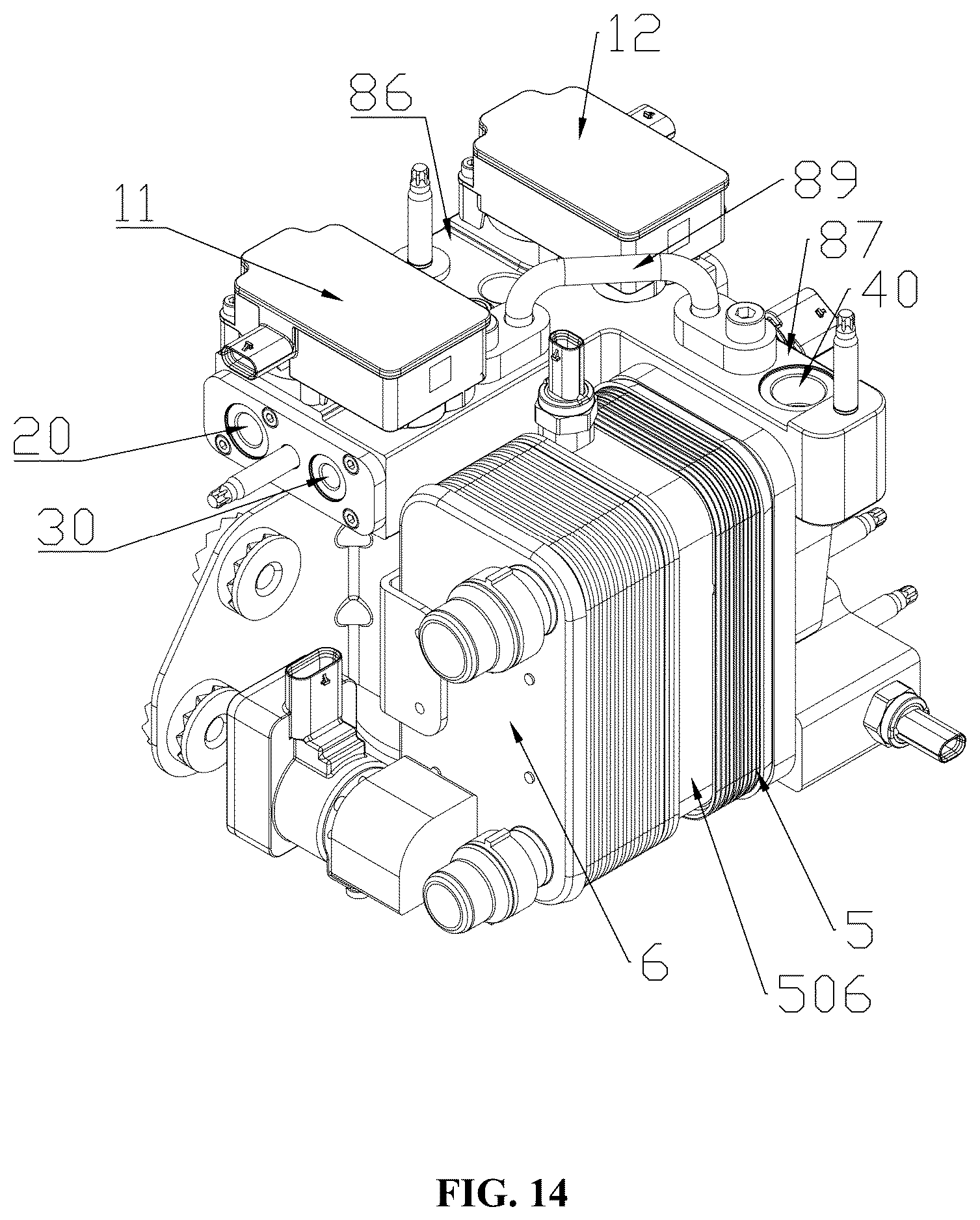Patent US12508866 Figure 14 – Thermal management component