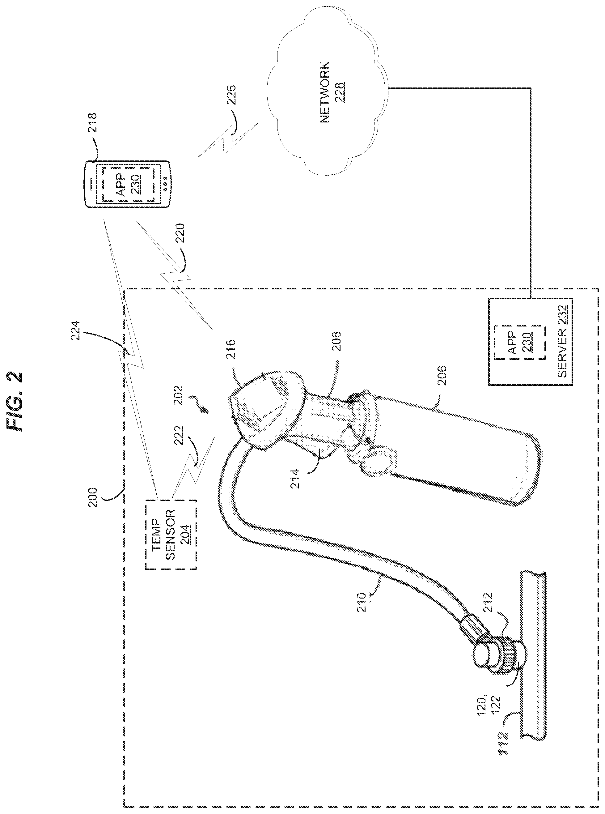 Patent US12508867 Figure 2 – User-guided refrigerant recharge for vehicles