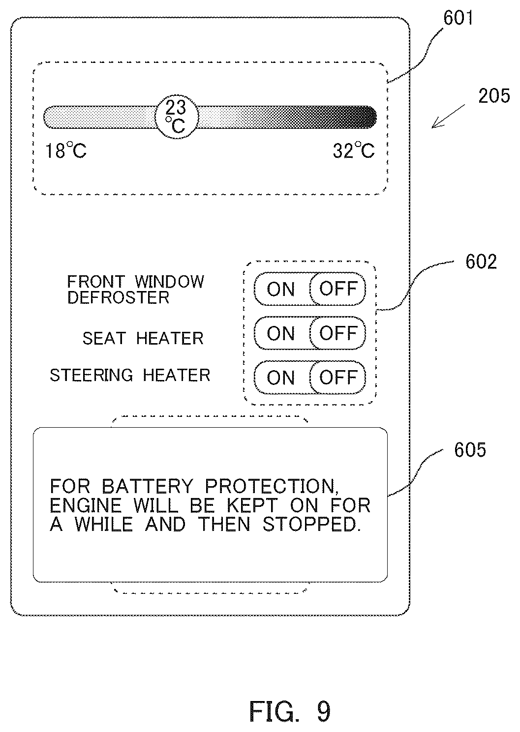 Patent US12508869 Figure 9 – Information processing apparatus, information processing method, and system