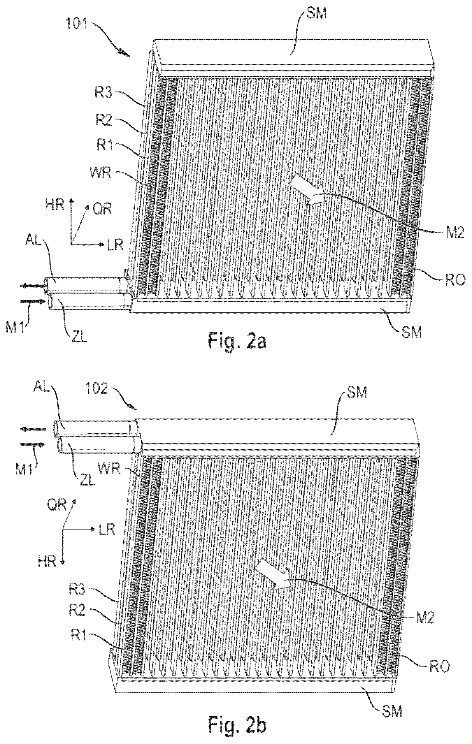 Patent US12508878 Figure 2 – Heat exchanger with optimized temperature profile
