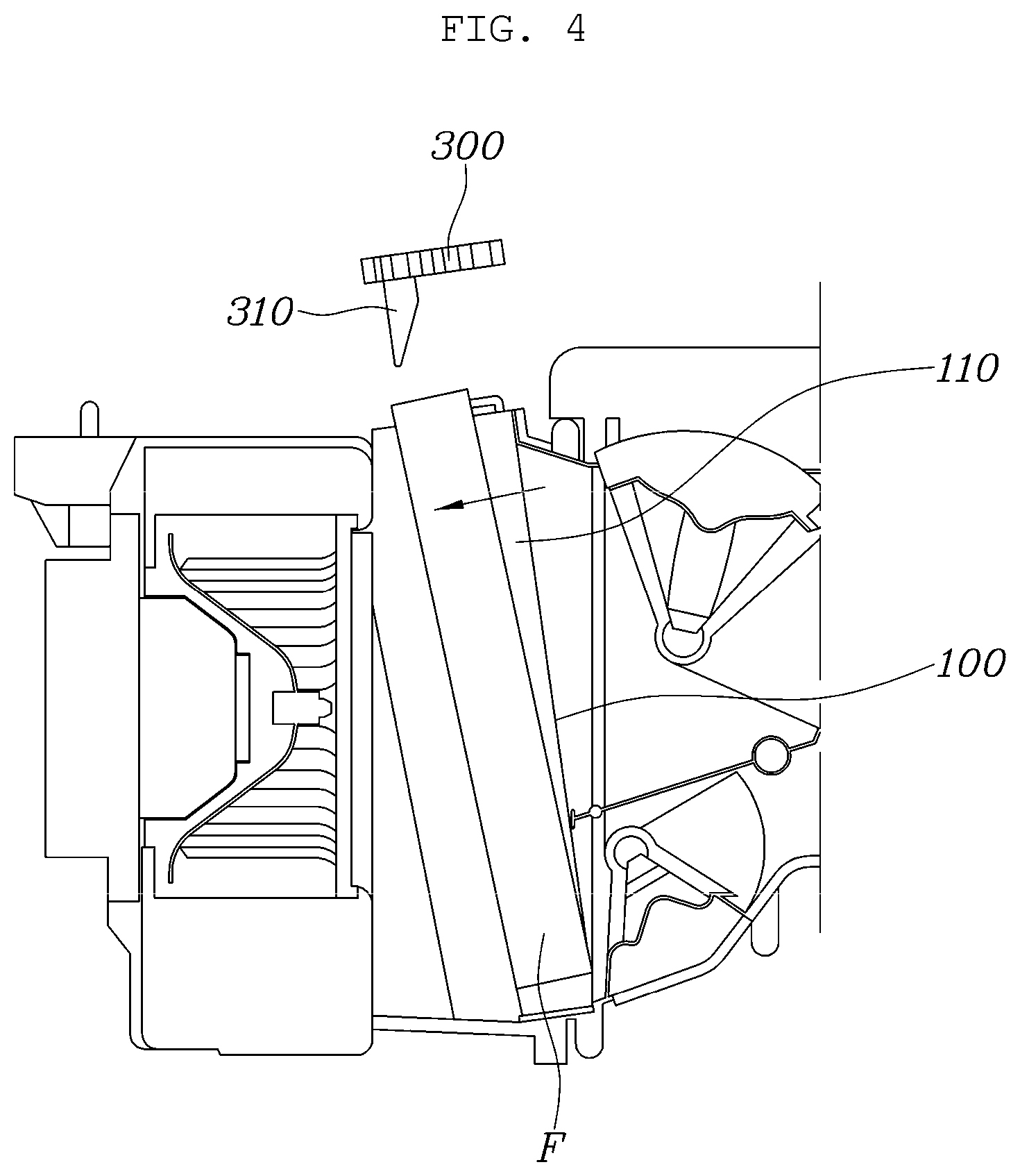 Patent US12508880 Figure 4 – Vehicle air-conditioning apparatus