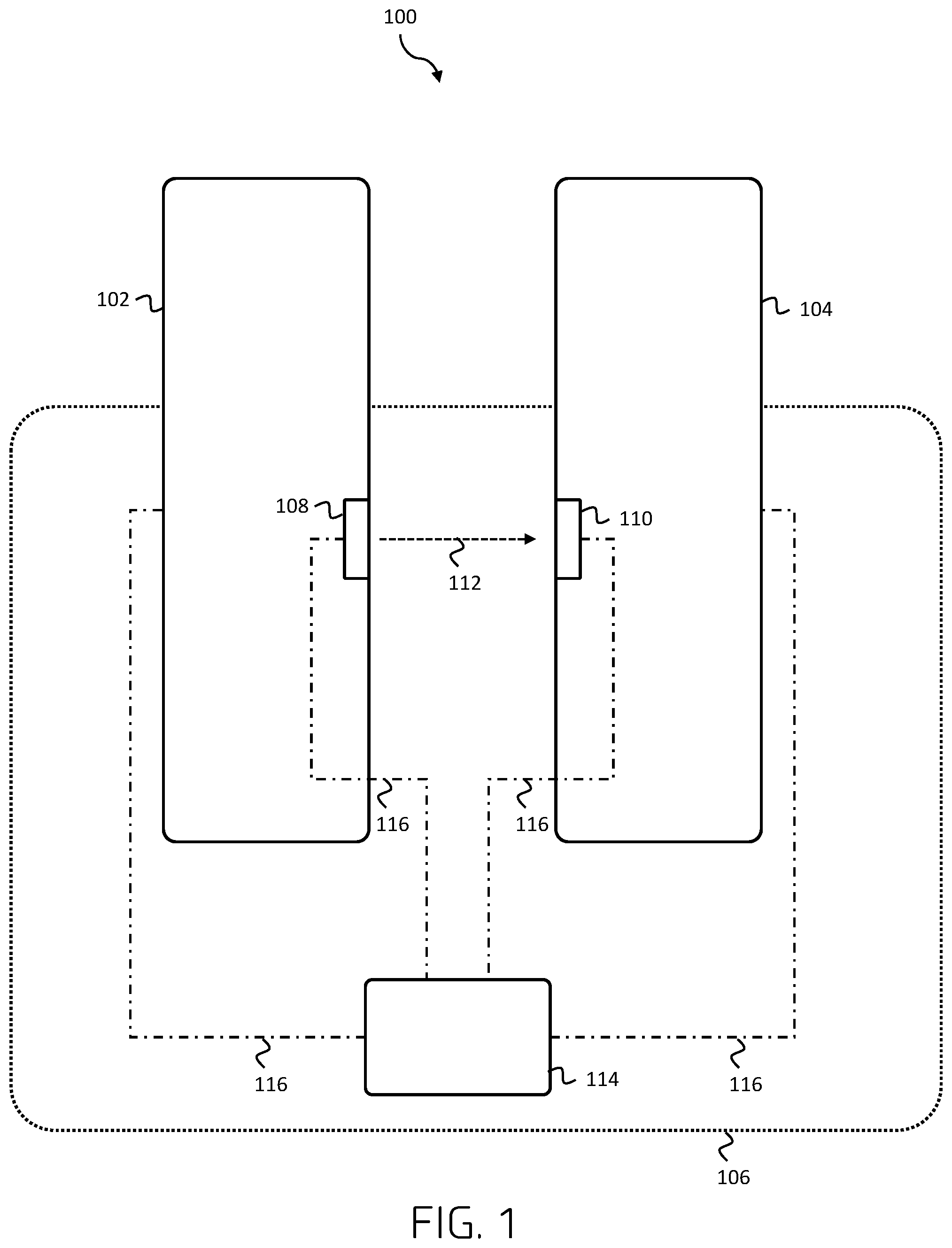 Patent US12508884 — Object detection in automotive applications — Figure 1