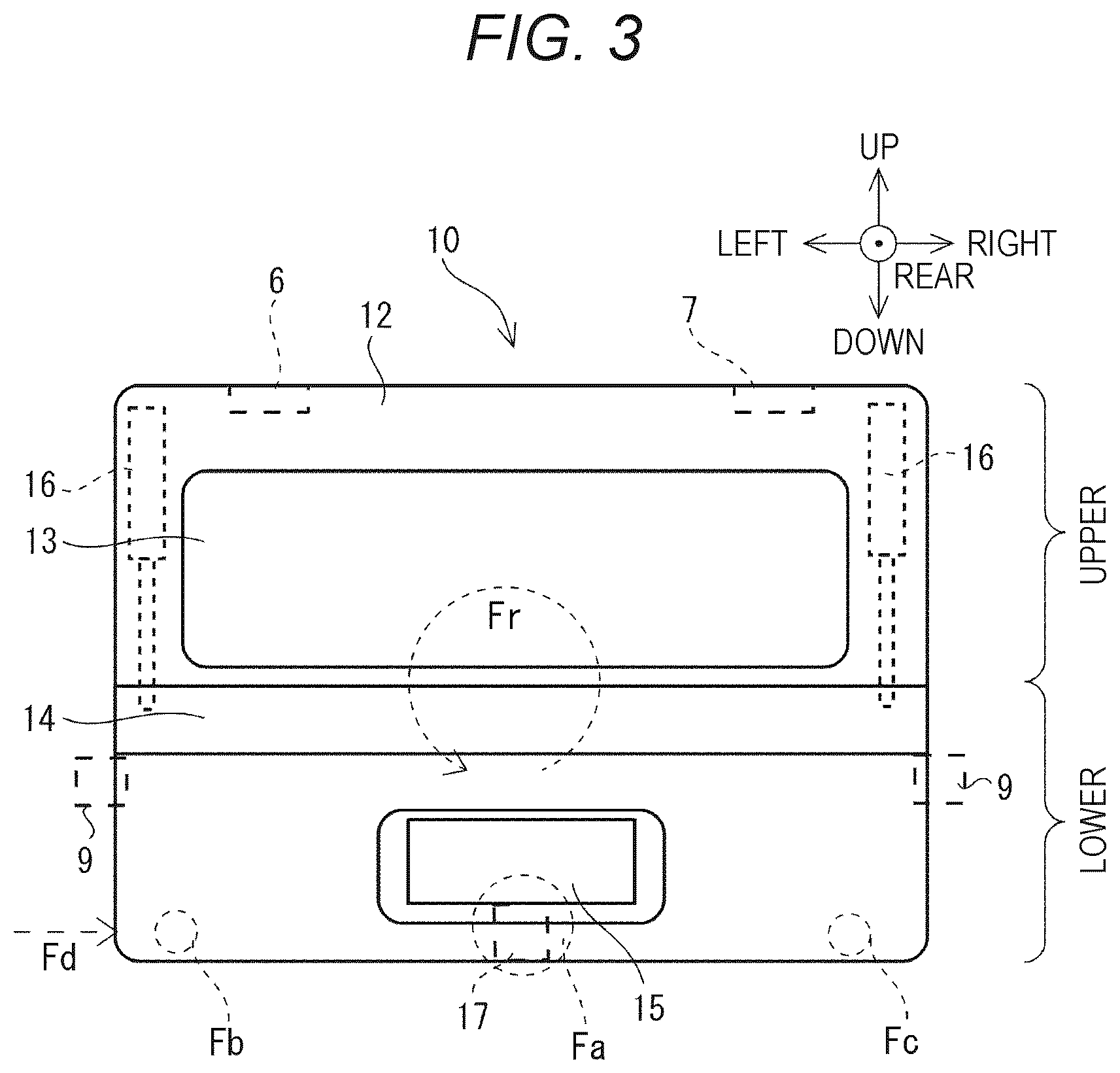 Patent US12508885 Figure 2 – Rear gate structure of vehicle