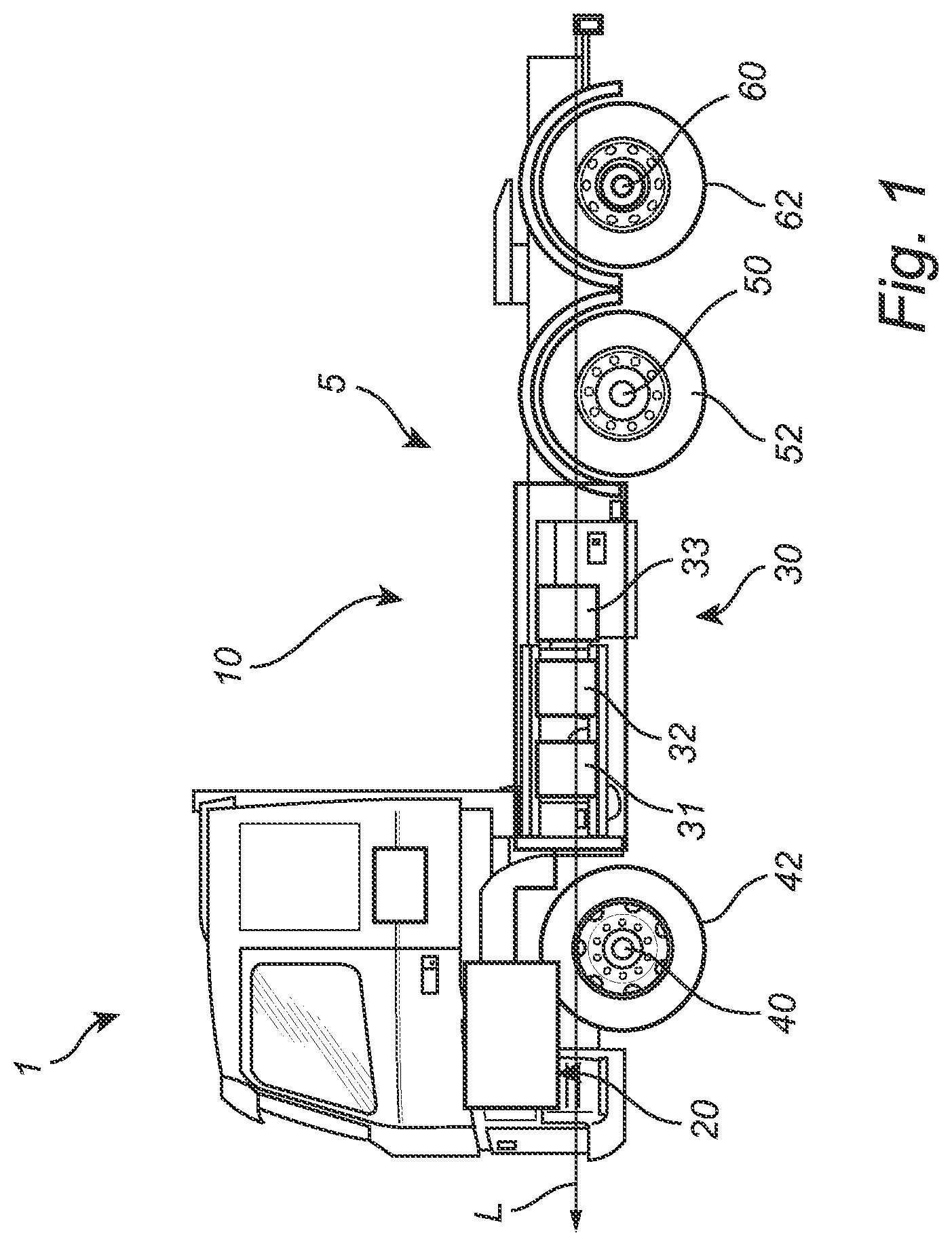 Patent US12508889 Figure 1 – Wheelbase structure
