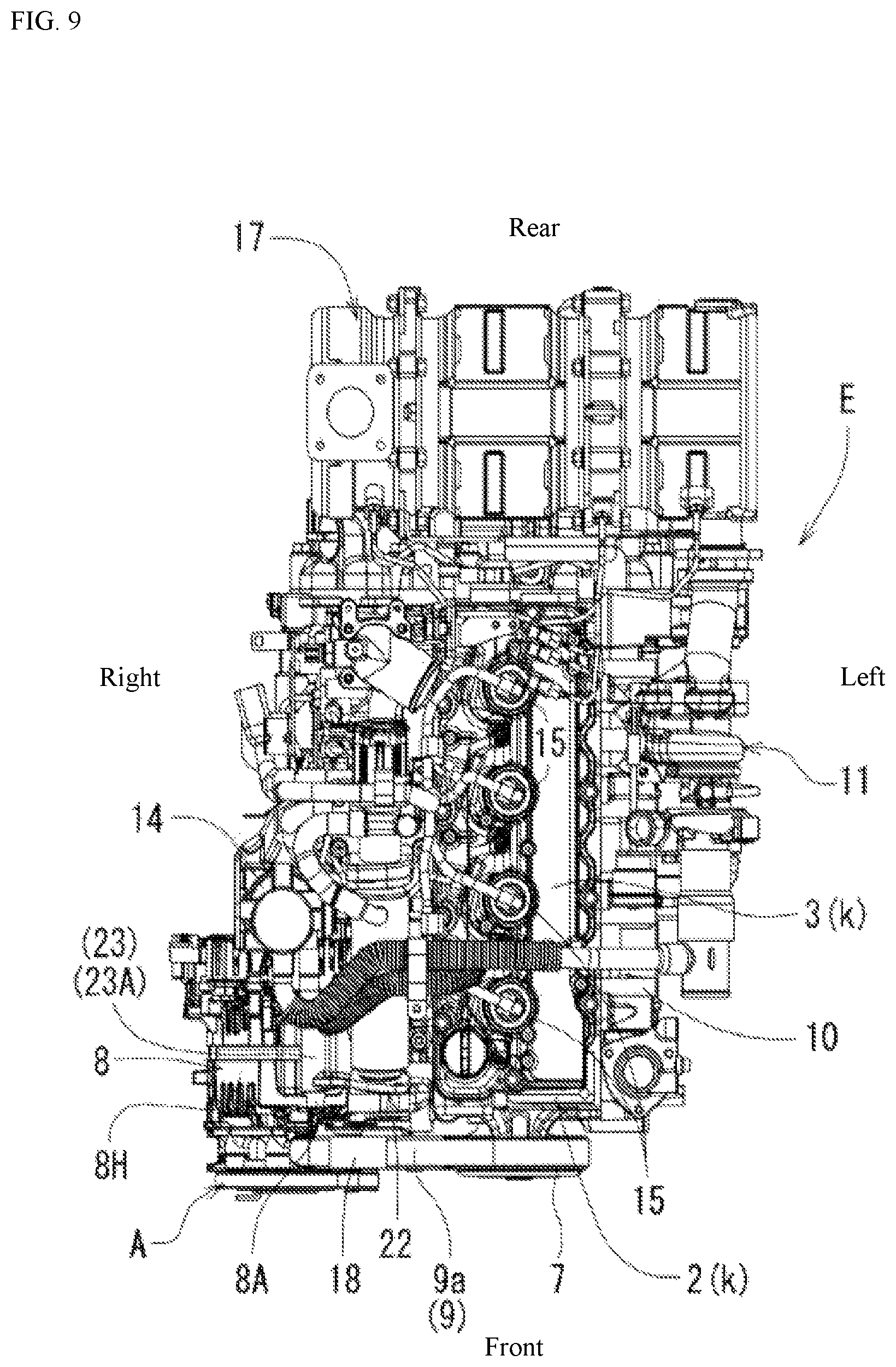 Patent US12508893 Figure 9 – Industrial hybrid engine