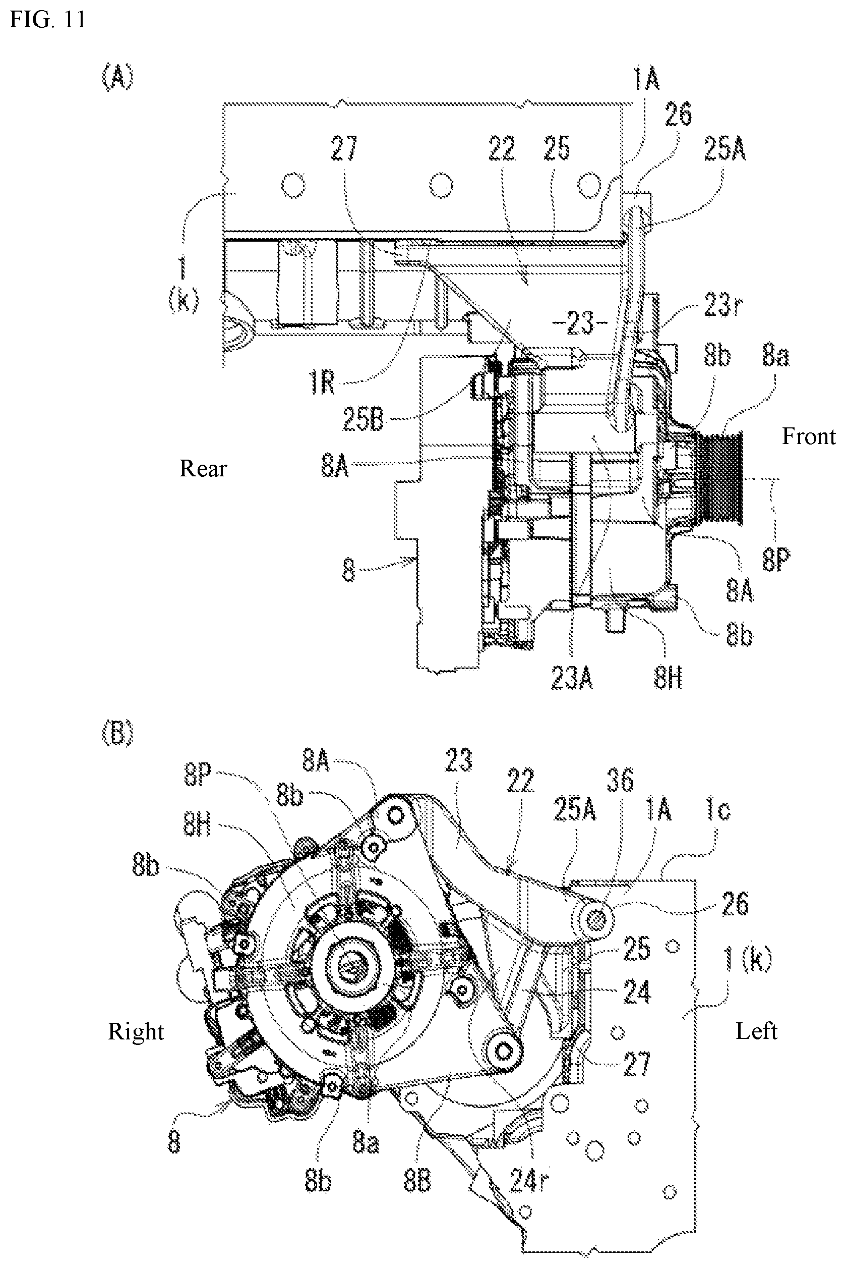 Patent US12508893 Figure 11 – Industrial hybrid engine