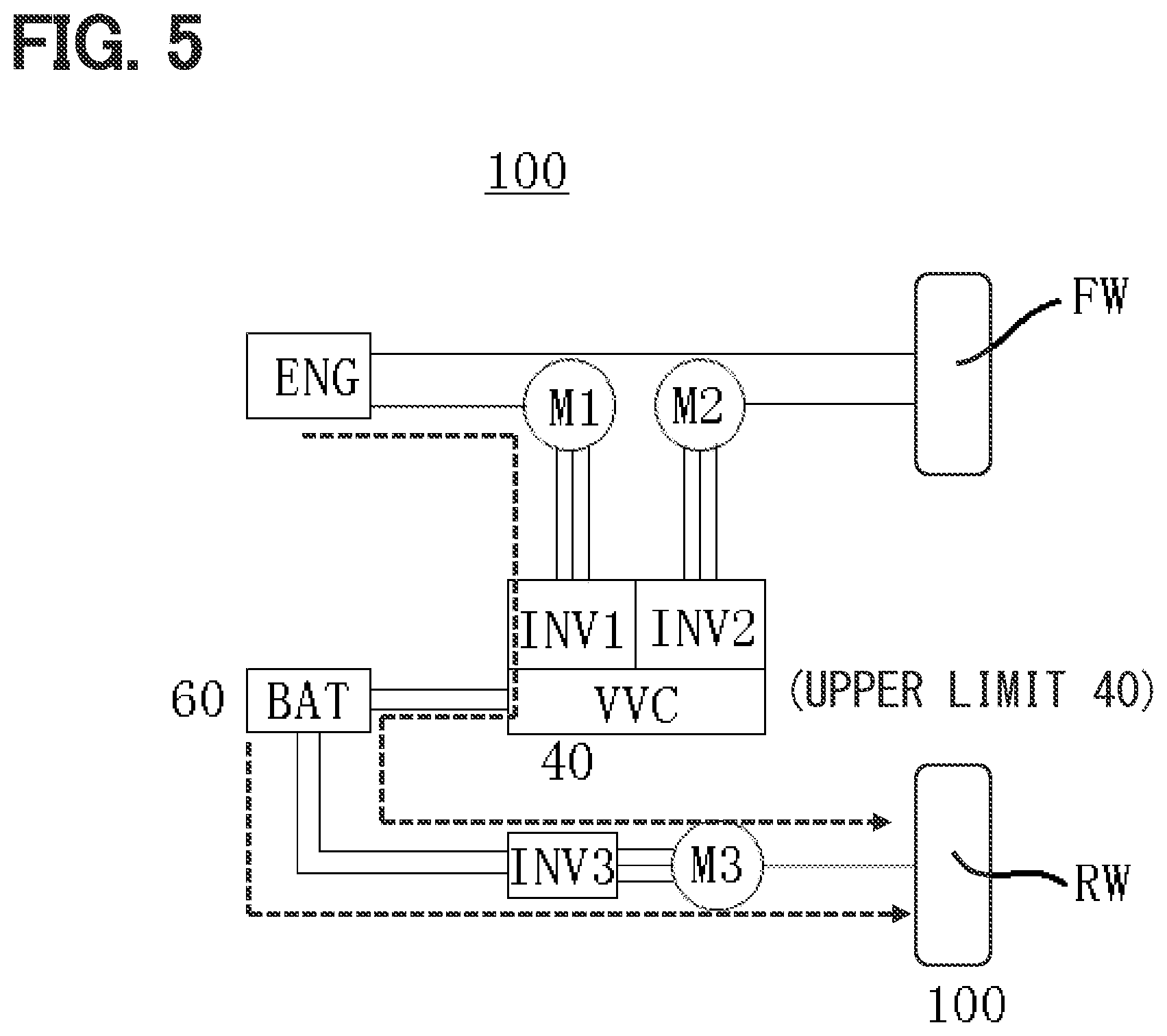 Patent US12508894 Figure 3 – Control method of four-wheel drive system with boosting operation