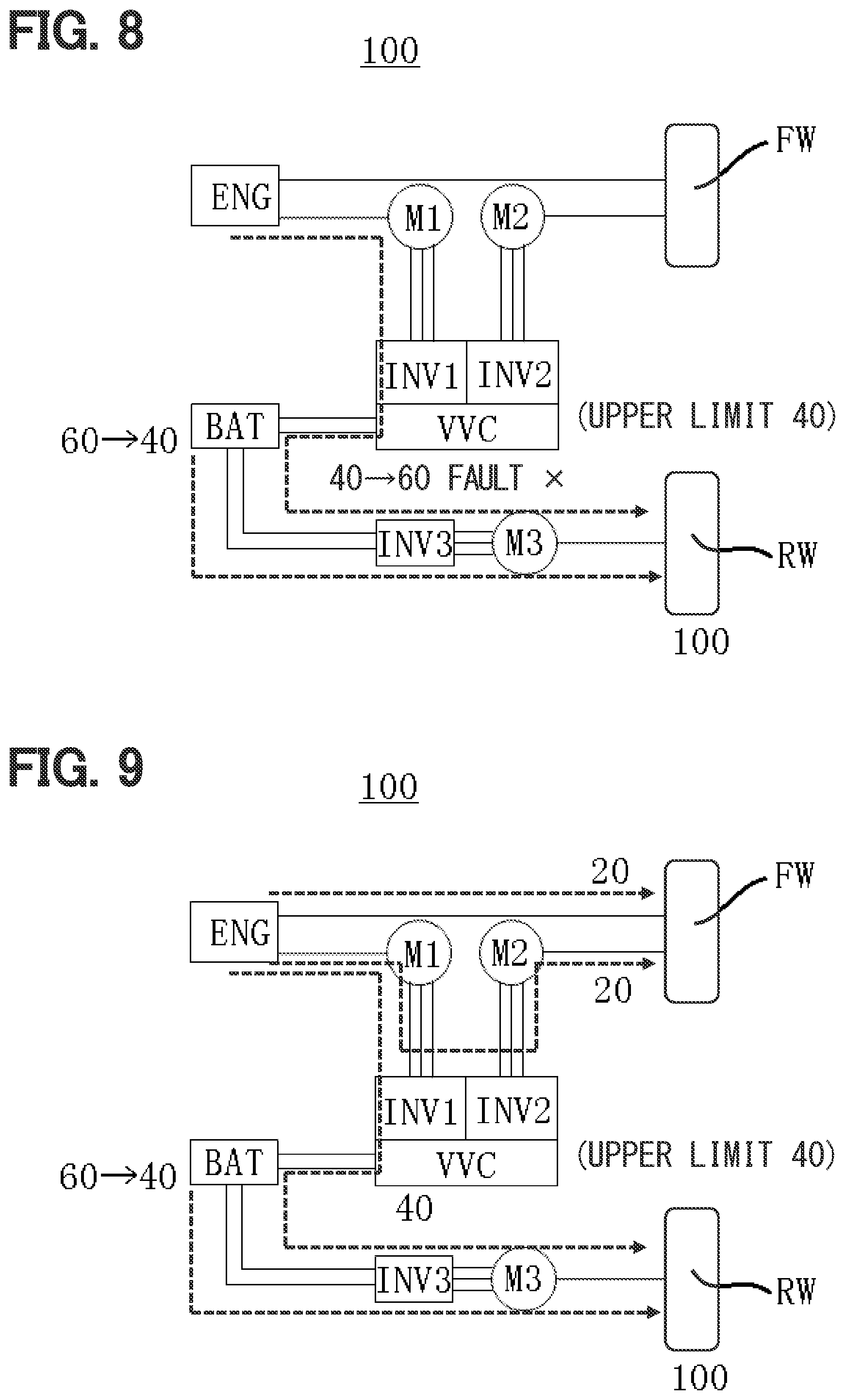 Patent US12508894 Figure 5 – Control method of four-wheel drive system with boosting operation