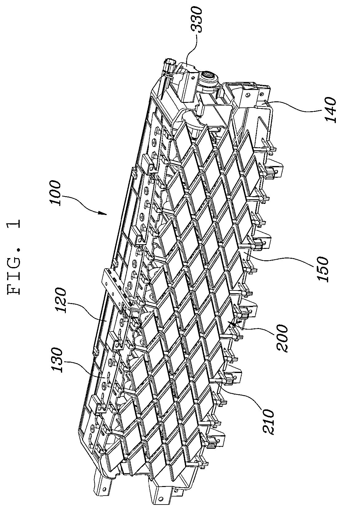 Patent US12508897 Figure 1 – Variable grille apparatus
