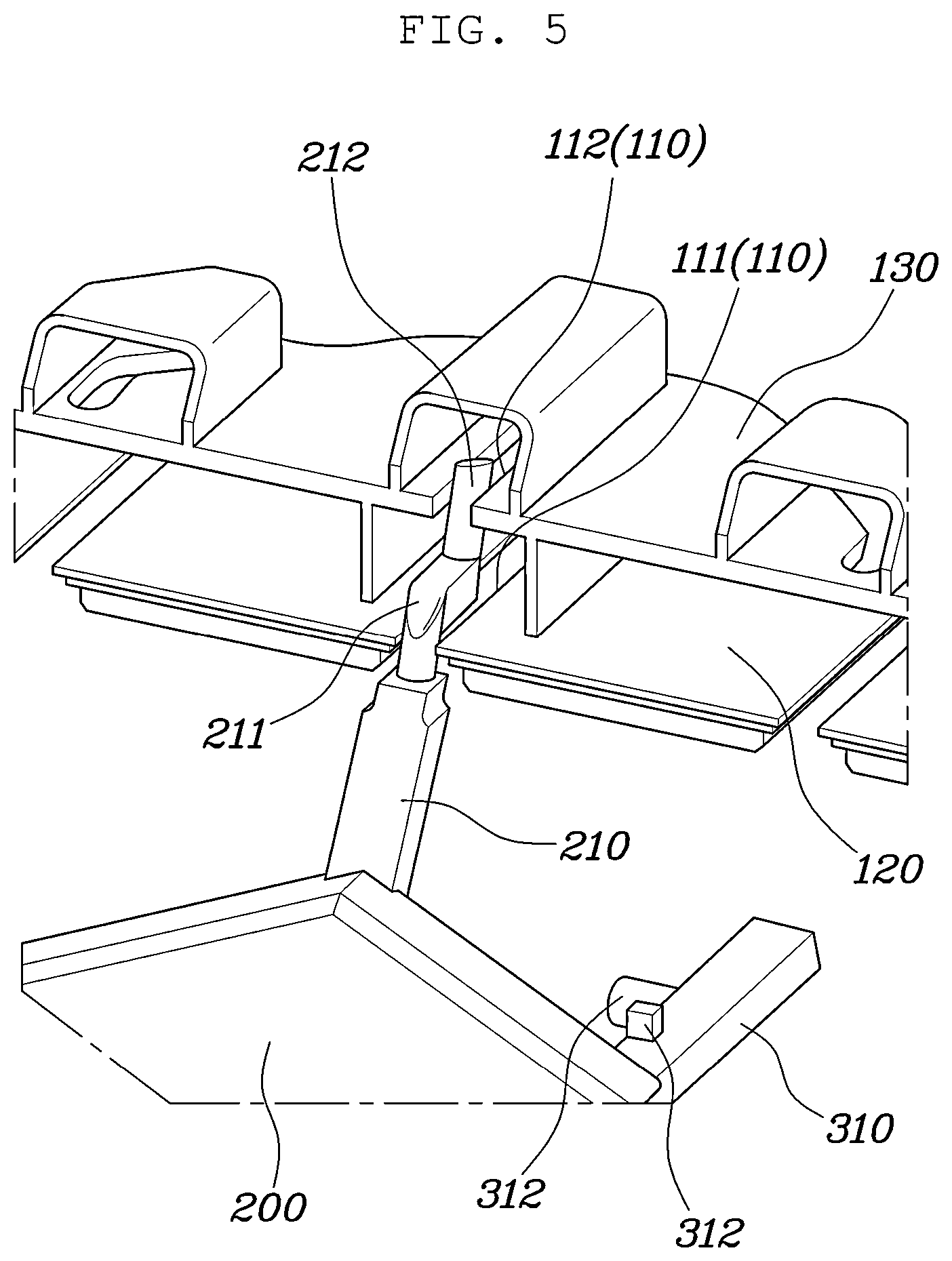 Patent US12508897 Figure 5 – Variable grille apparatus