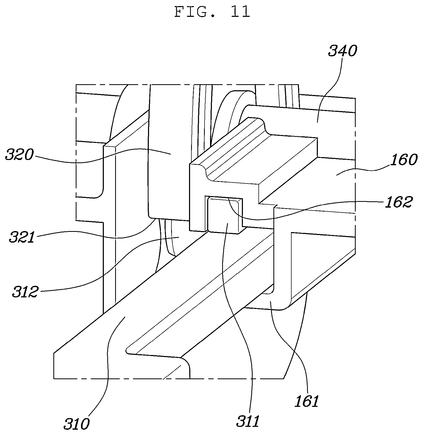Patent US12508897 Figure 11 – Variable grille apparatus