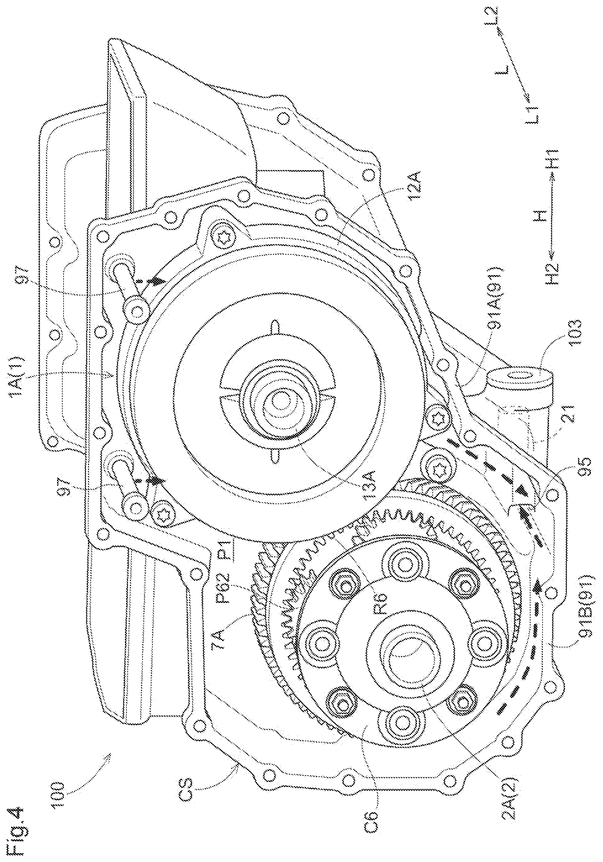 Patent US12508898 Figure 4 – Vehicle drive device