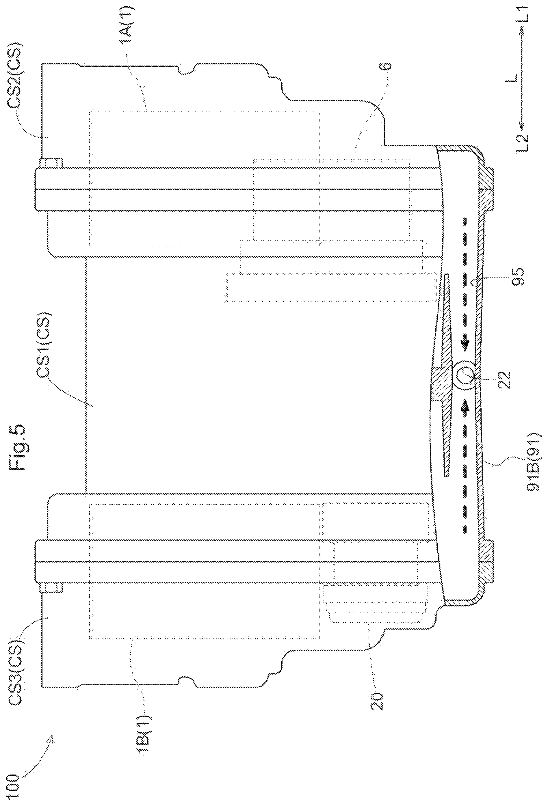 Patent US12508898 Figure 5 – Vehicle drive device