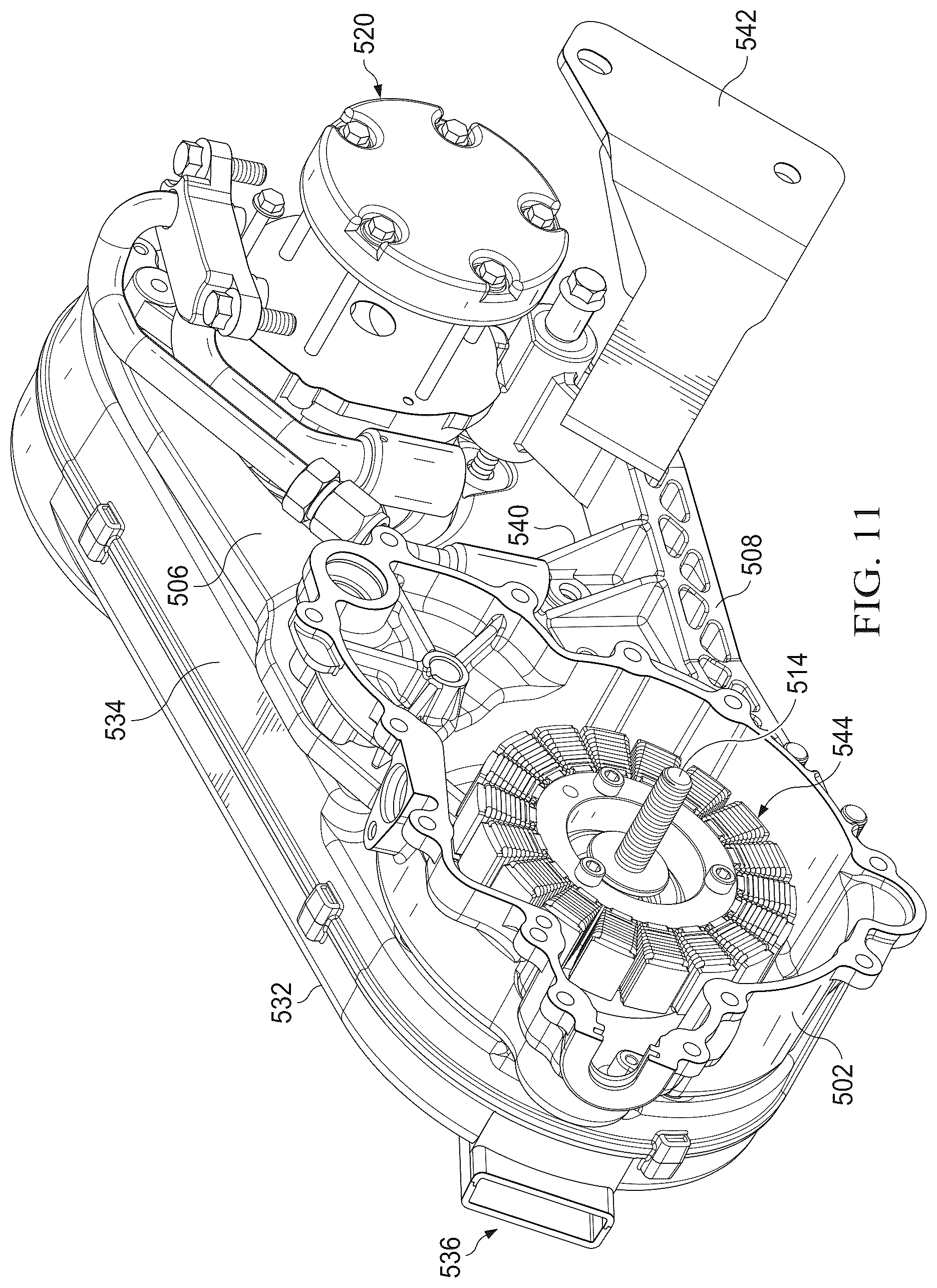 Patent US12508901 Figure 8 – Accessory rotary drive system and method