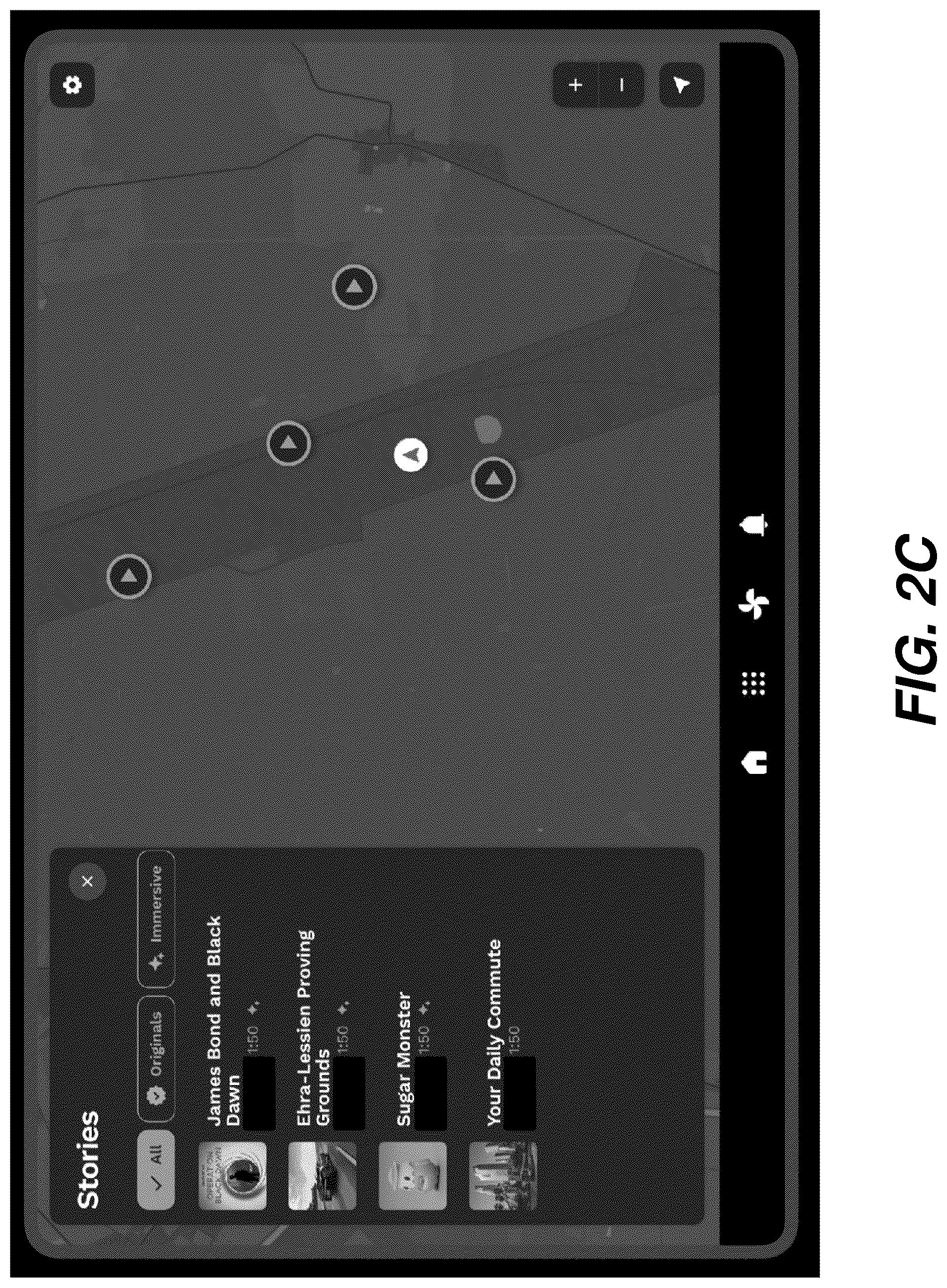 Patent US12508910 Figure 10 – Immersive media rendering with vehicle components