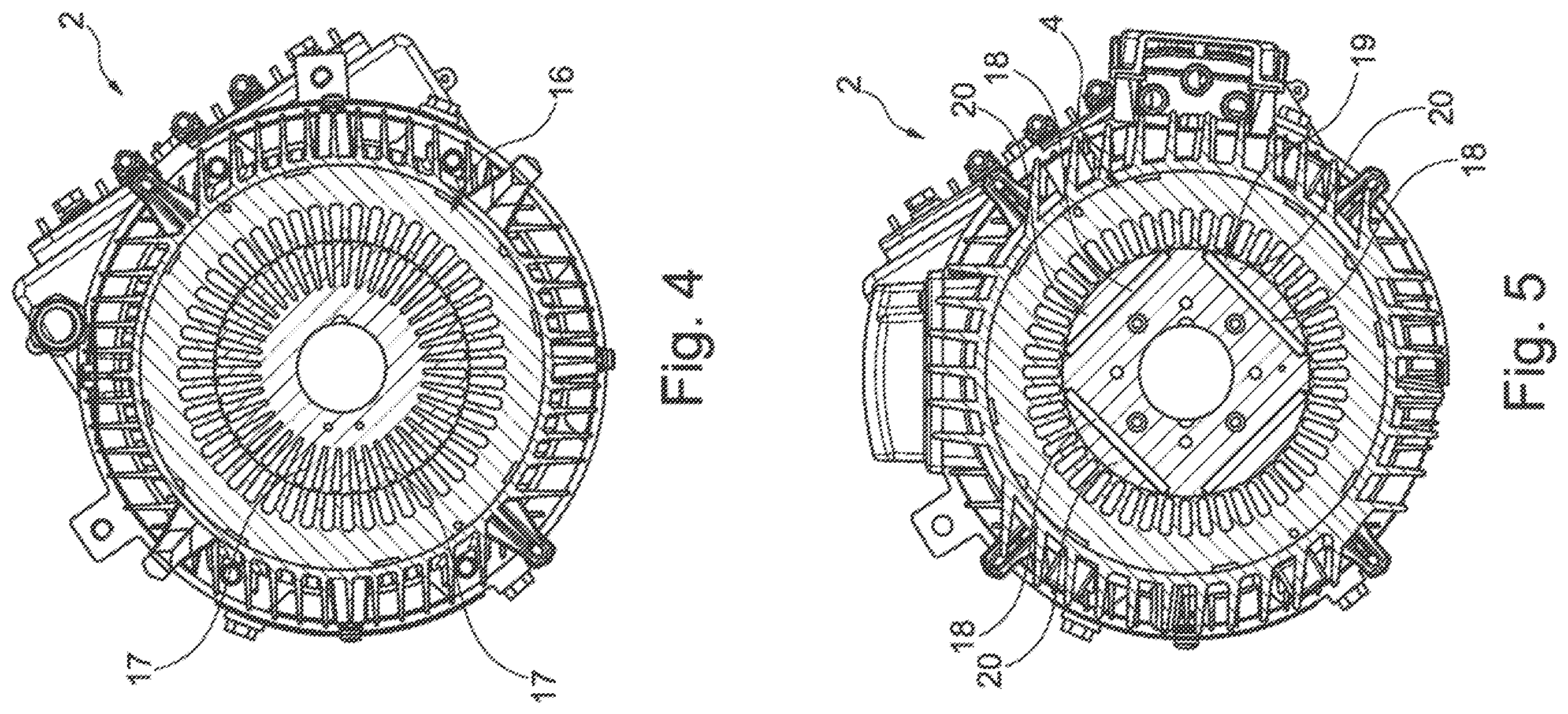 Patent US12508911 Figure 3 – Assembly comprising a generator and electric motors, for a vehicle air-conditioning or refrigeration system