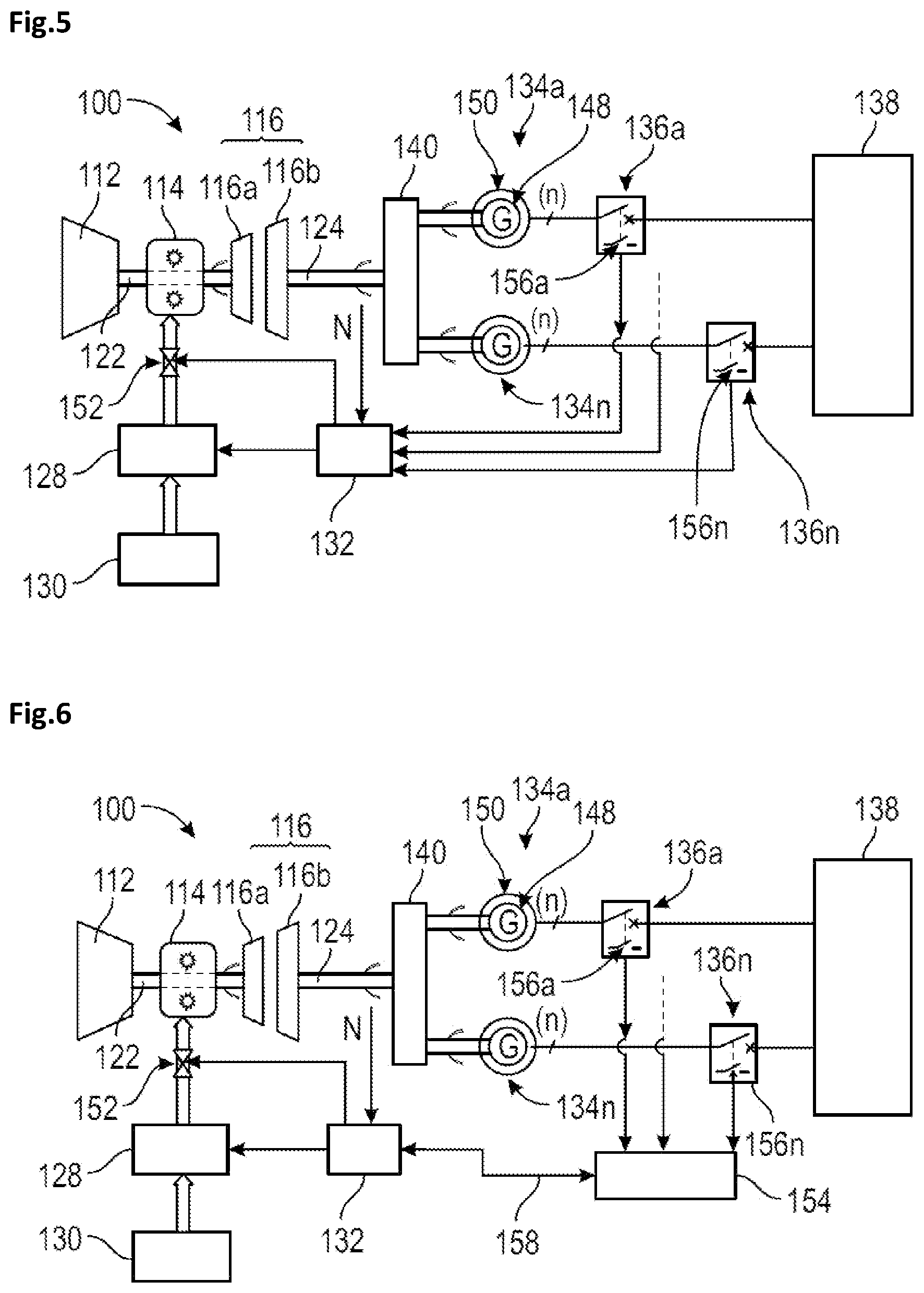 Patent US12508917 Figure 3 – Hybrid propulsion installation and method for controlling such an installation