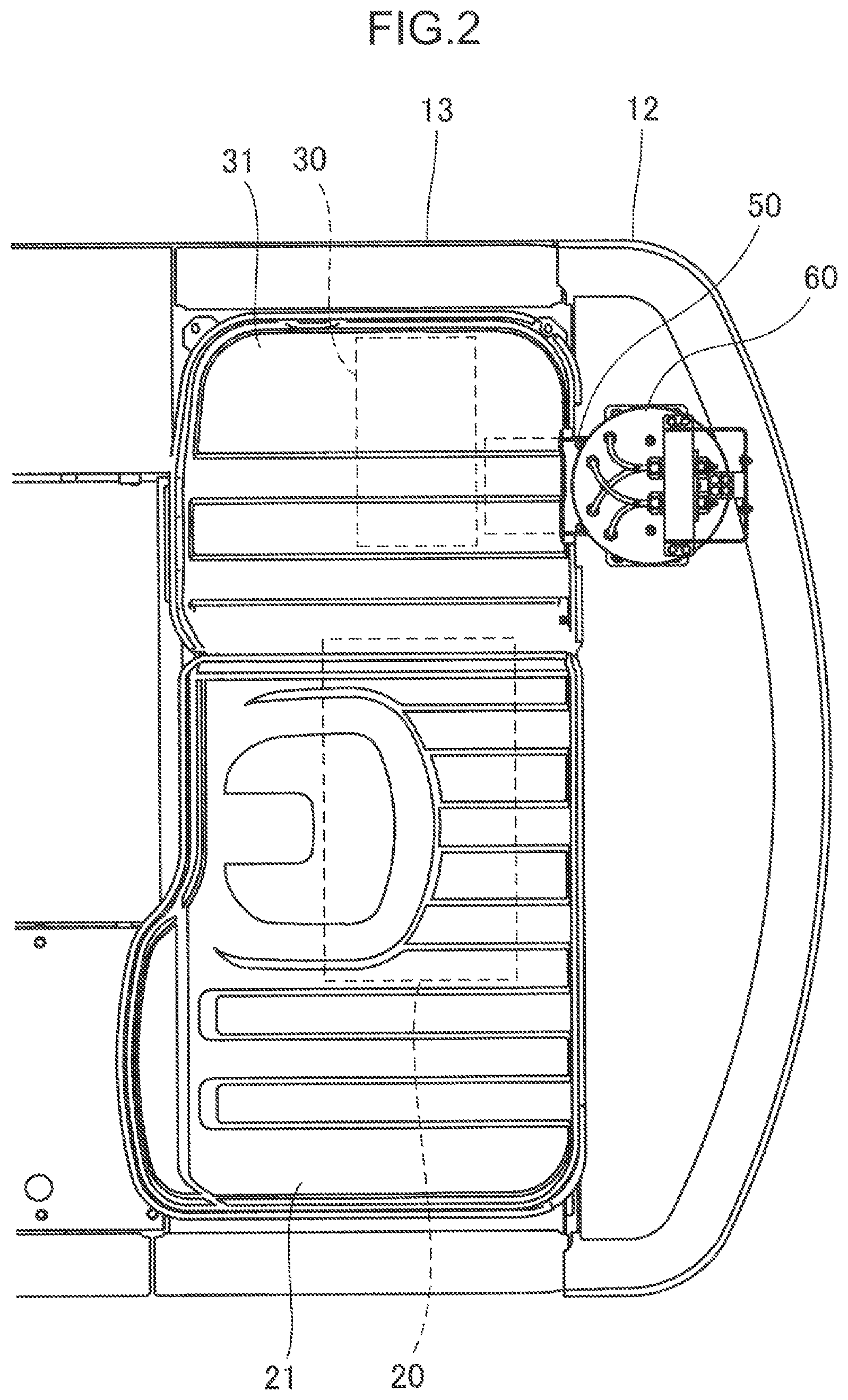 Patent US12508918 Figure 2 – Electric work machine
