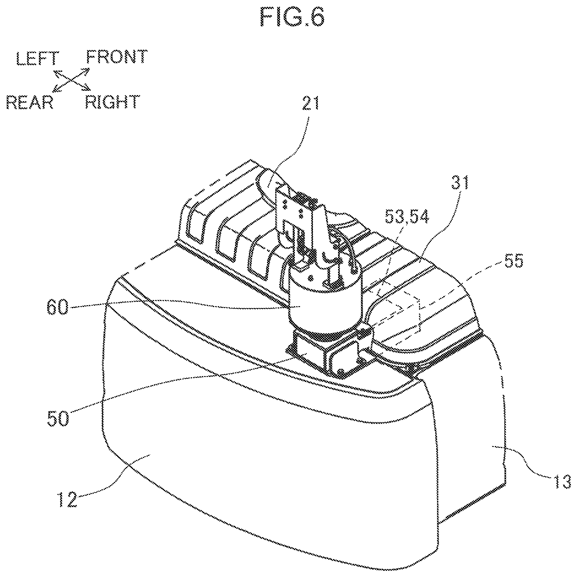 Patent US12508918 Figure 6 – Electric work machine