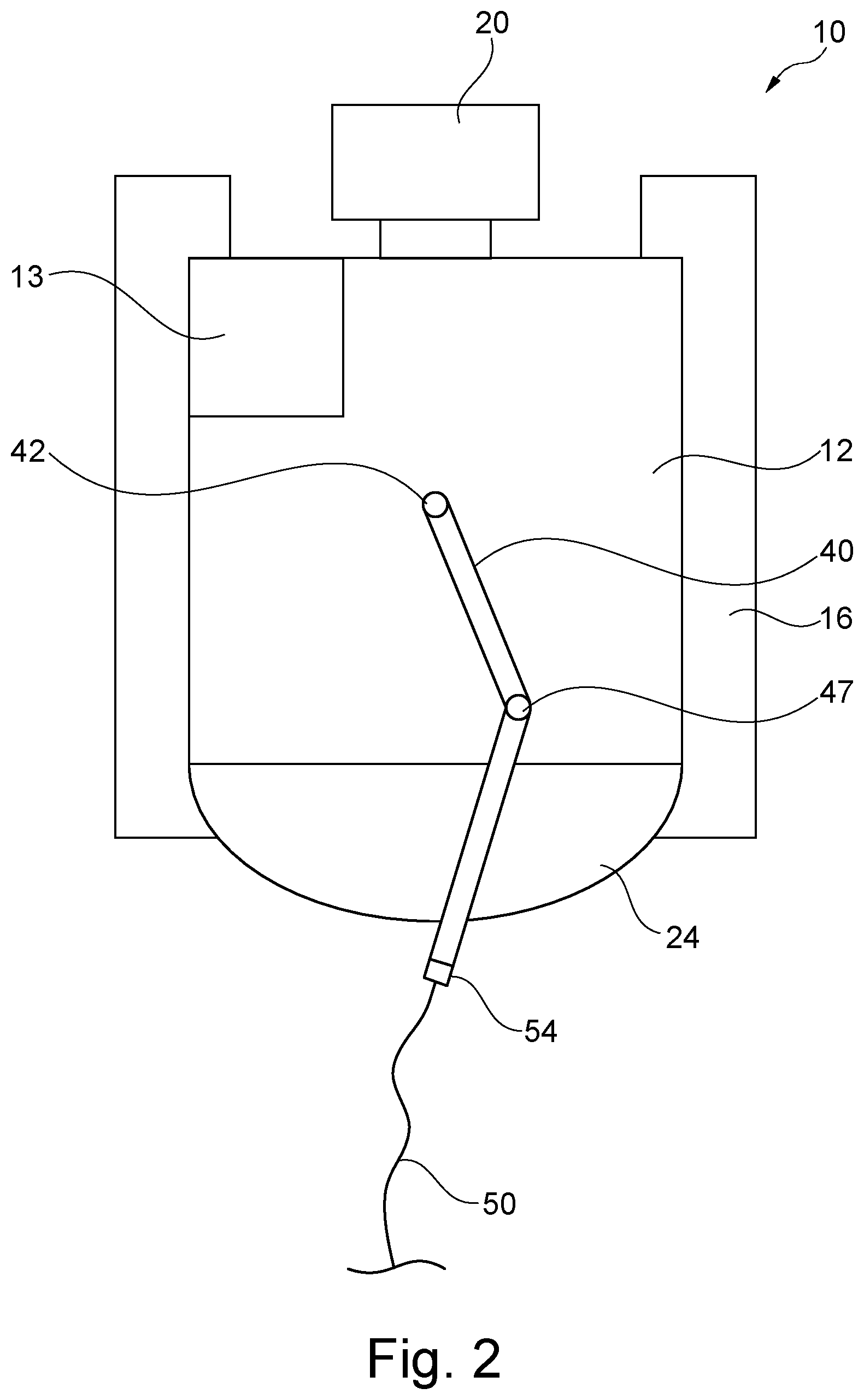 Patent US12508919 Figure 2 – Construction machine