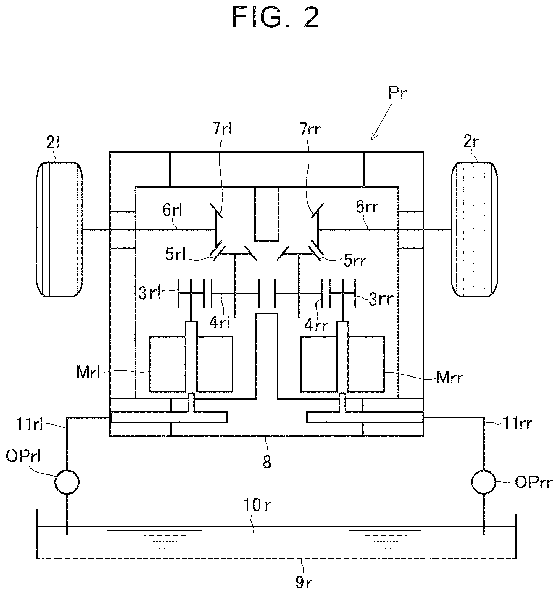 Patent US12508922 Figure 2 – Cooling control device for electrified vehicle