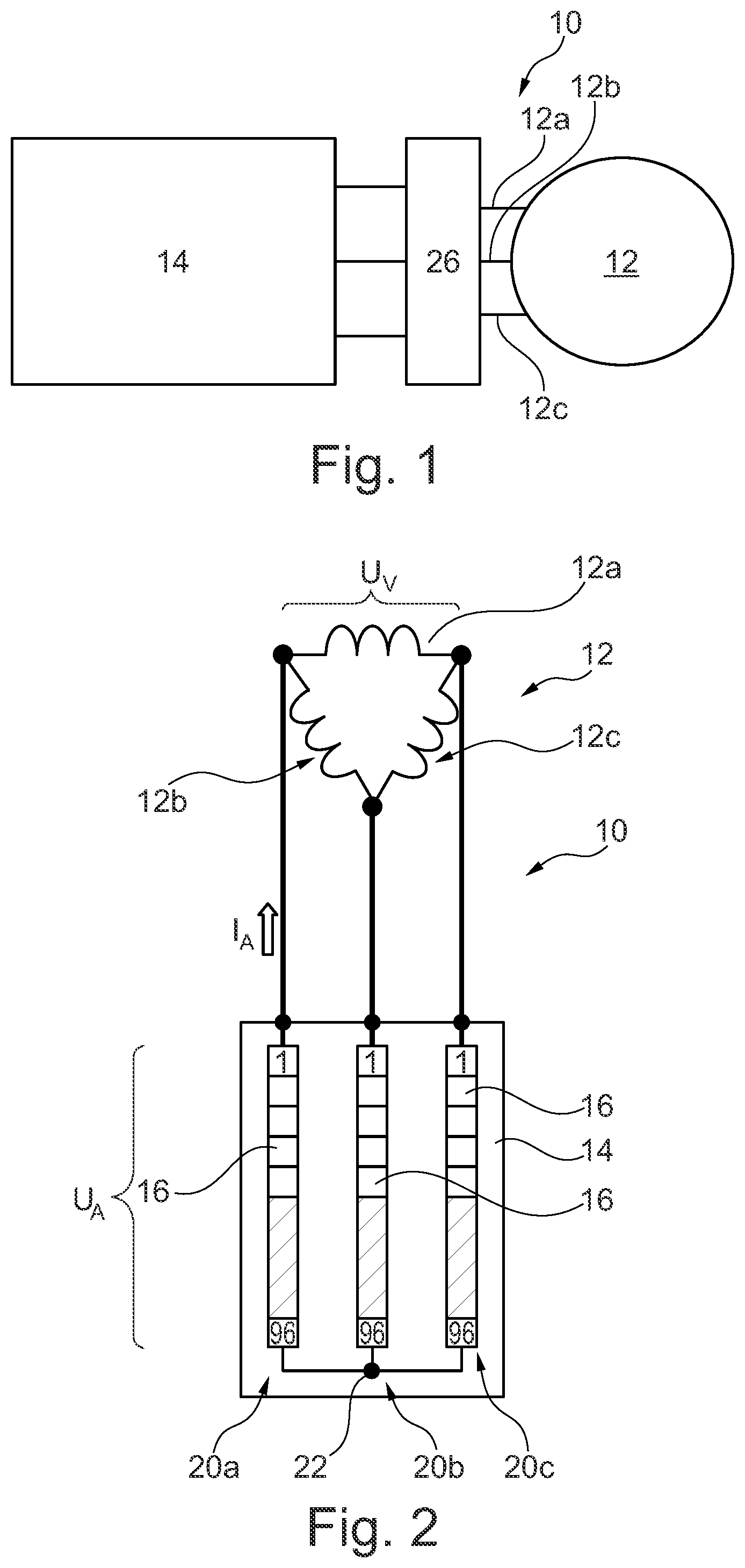 Patent US12508924 Figure 1 – Drive assembly for an electric vehicle and method for operating a drive assembly