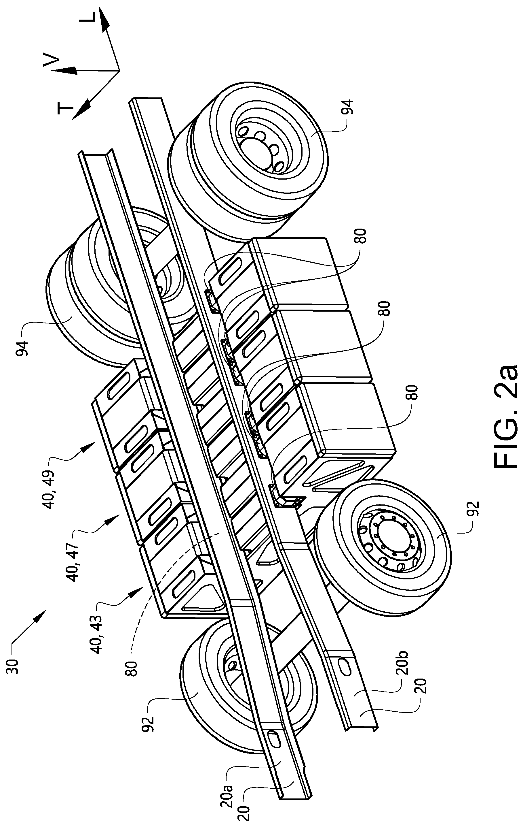 Patent US12508925 Figure 2 – Battery pack arrangement for a vehicle