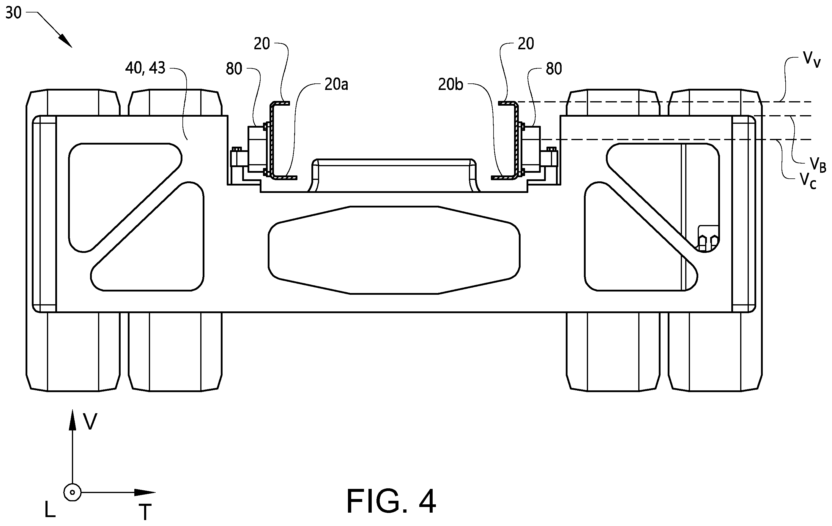 Patent US12508925 Figure 5 – Battery pack arrangement for a vehicle