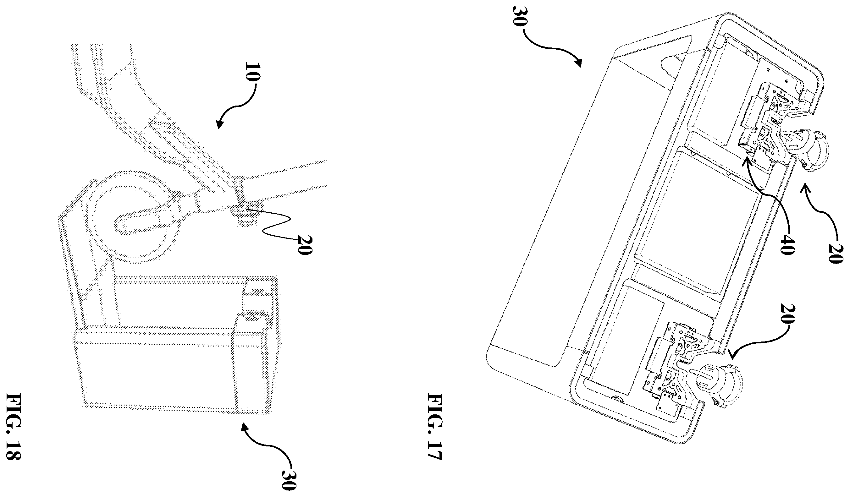 Patent US12508926 Figure 9 – Docking and recharging system for battery powered personal mobility vehicles