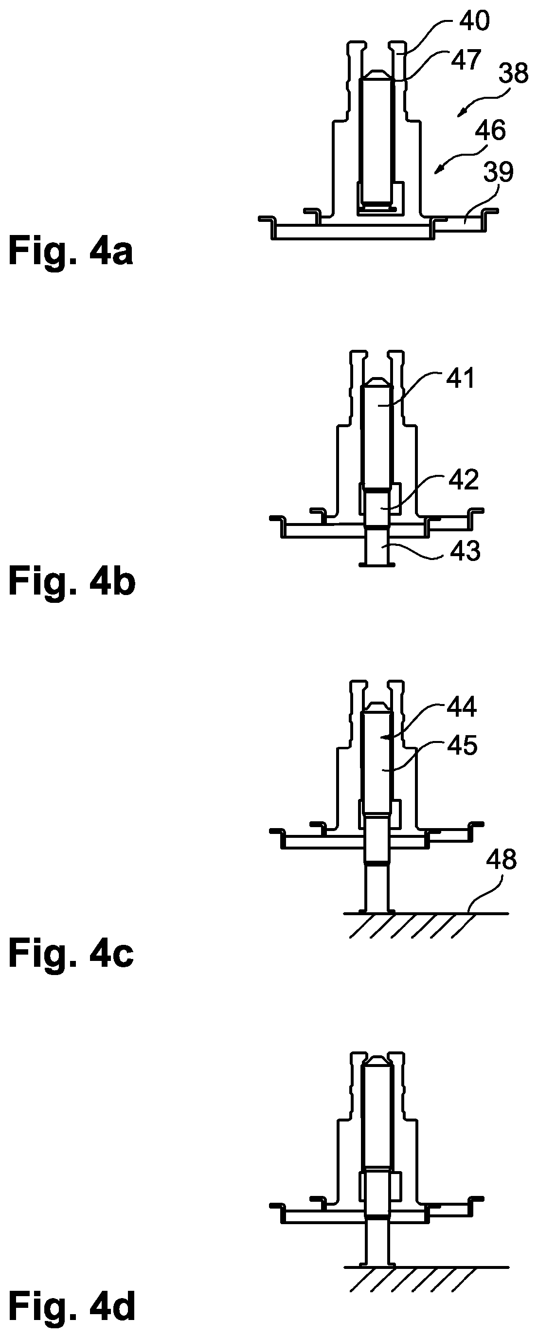 Patent US12508928 Figure 4 – Positioning unit for a charging station, and method for making contact