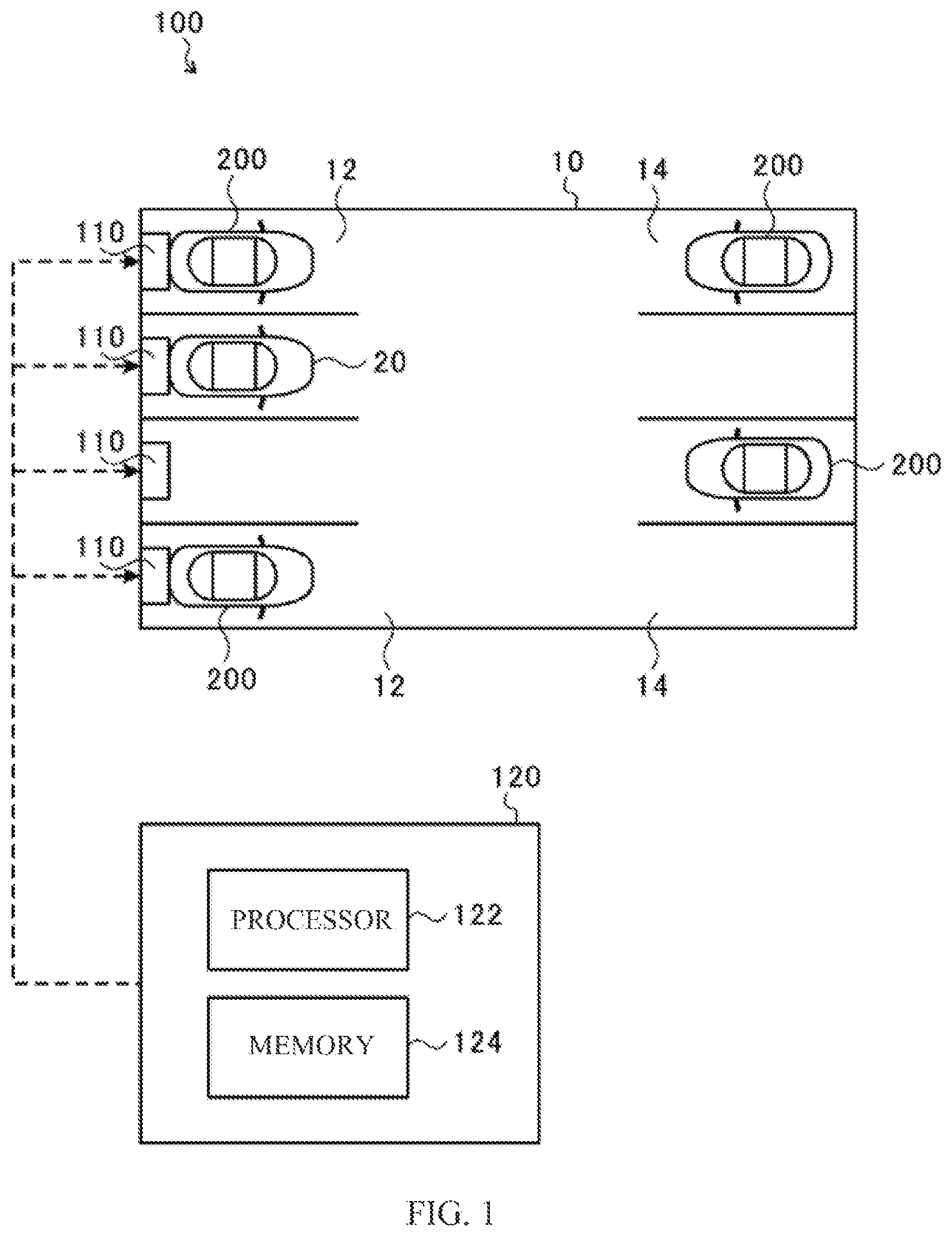 Patent US12508941 Figure 1 – Control apparatus for managing charging plans for vehicle batteries